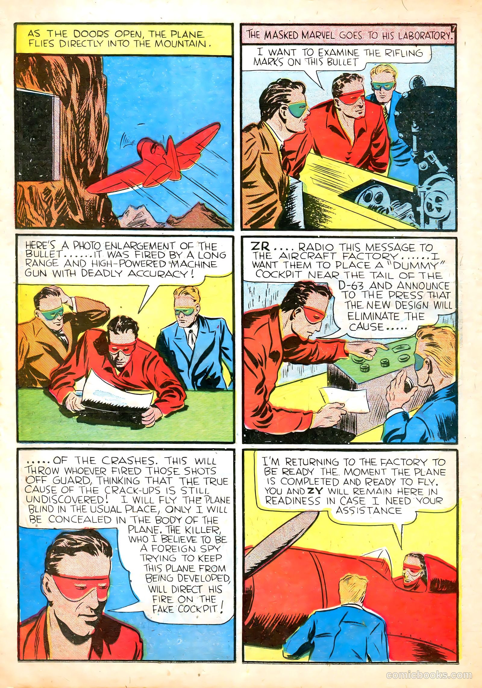 Masked Marvel #3 — page 40 of 66