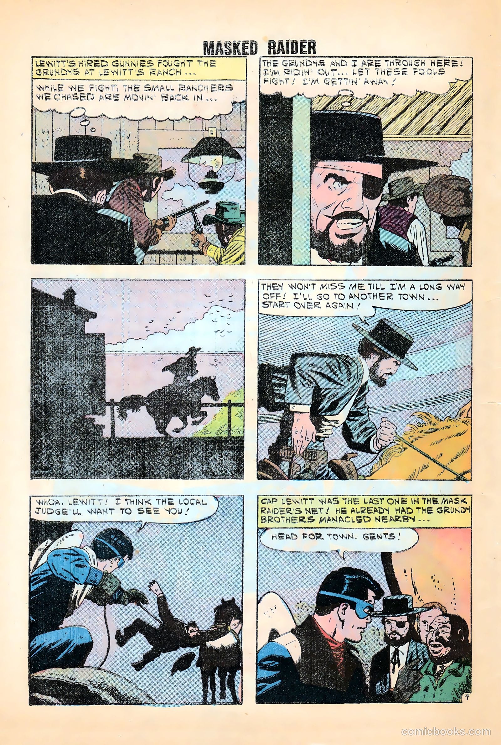 Masked Raider #10 — page 32 of 36