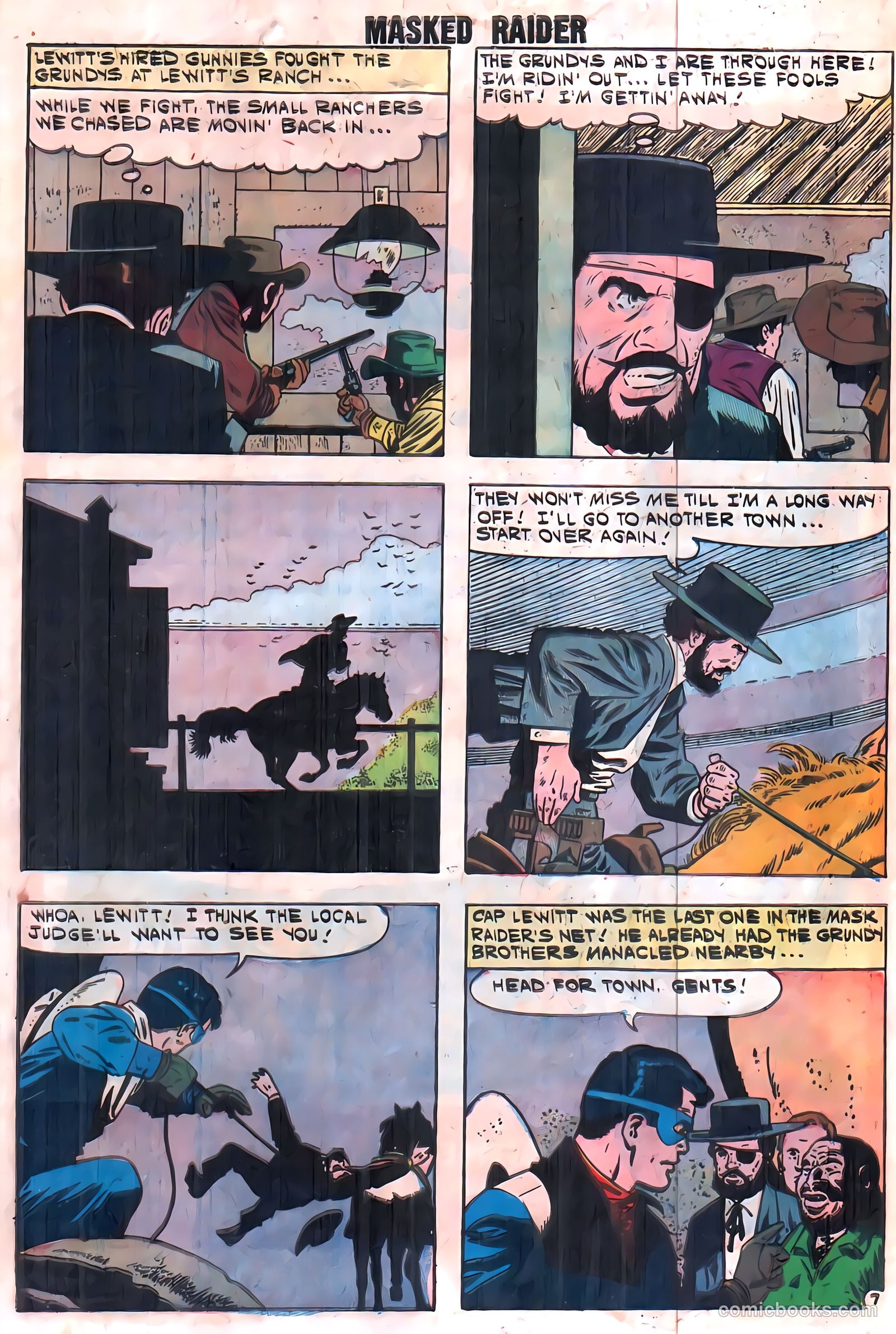 Masked Raider #28 — page 32 of 36