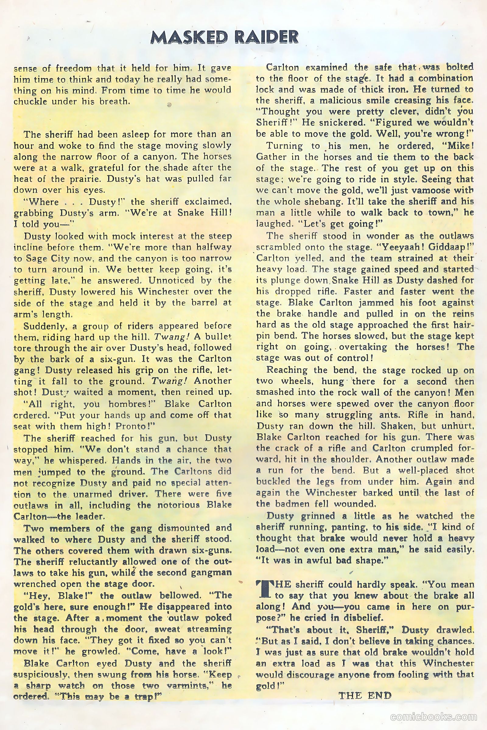 Masked Raider #5 — page 22 of 38