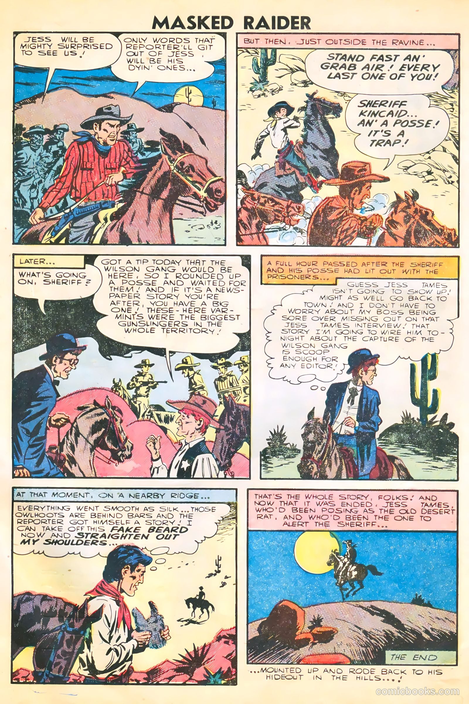 Masked Raider #8 — page 32 of 36