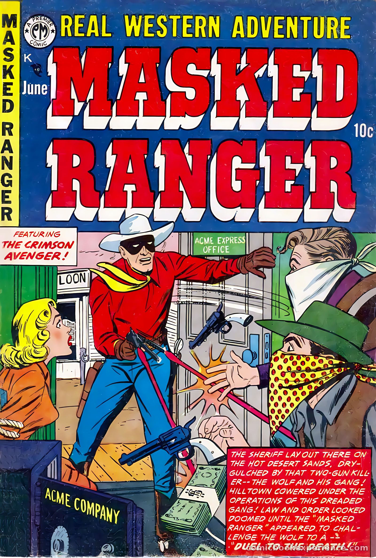 Masked Ranger #2 — page 1 of 37