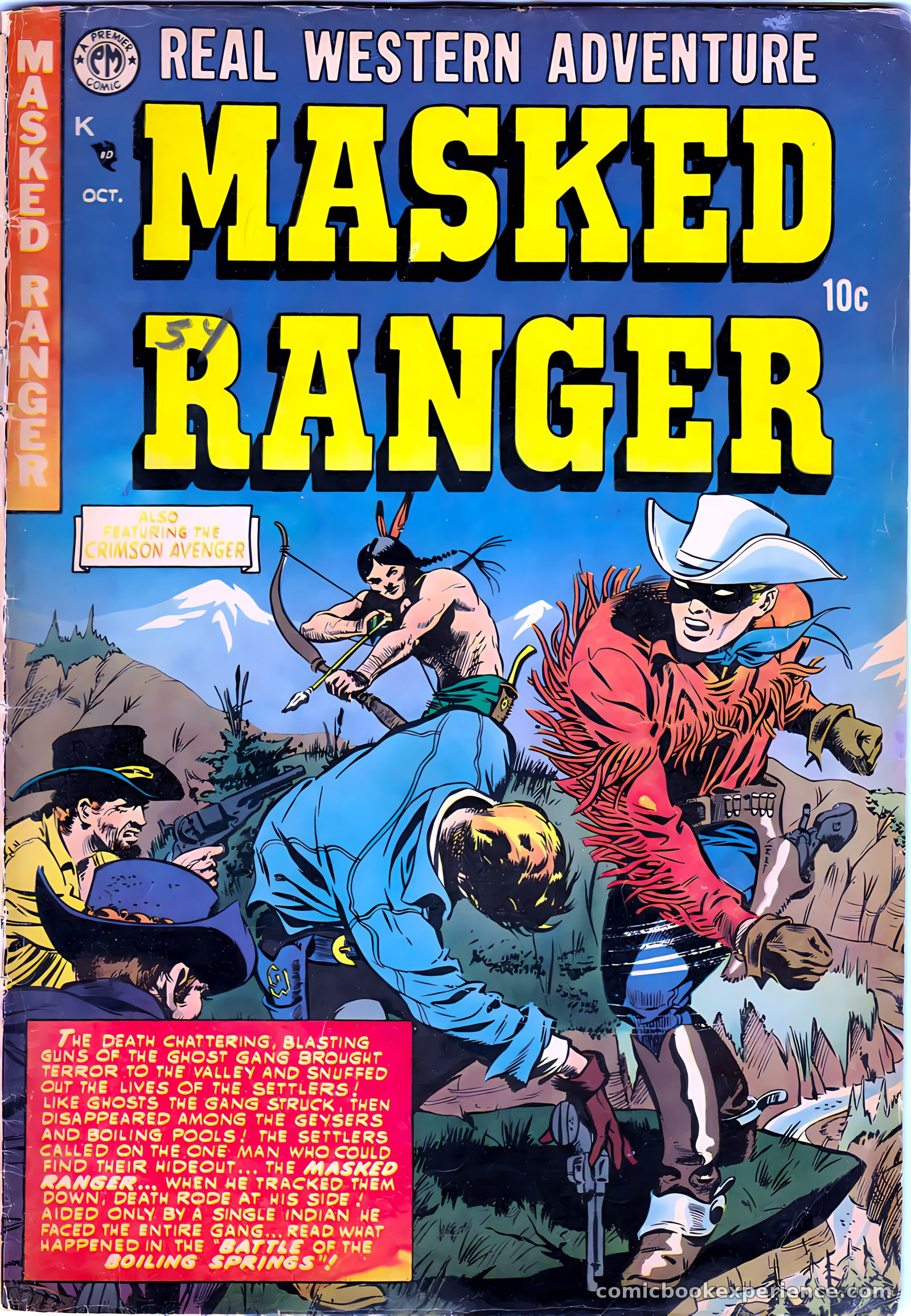 Masked Ranger #4 — page 1 of 36