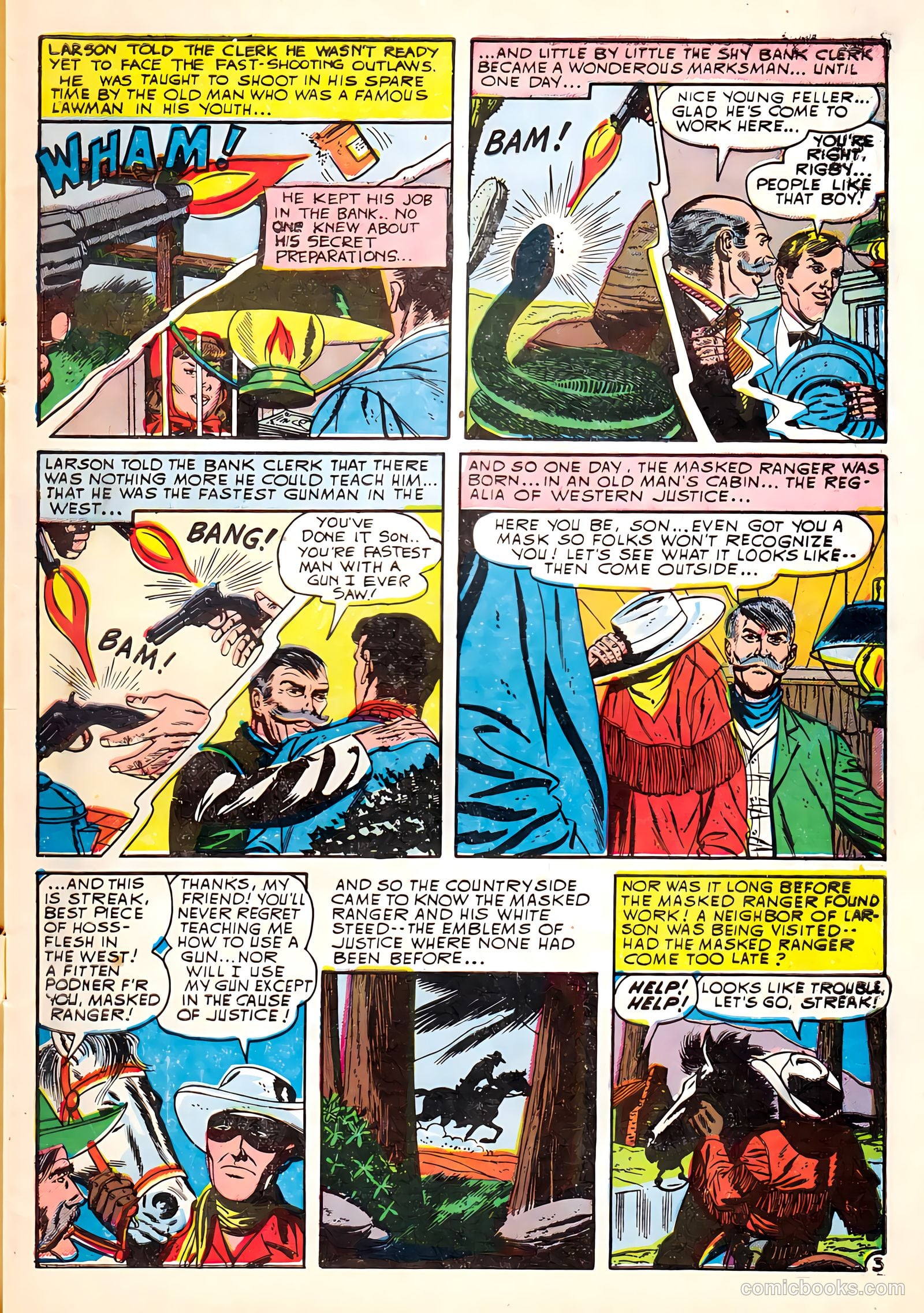 Masked Ranger #4 — page 5 of 36