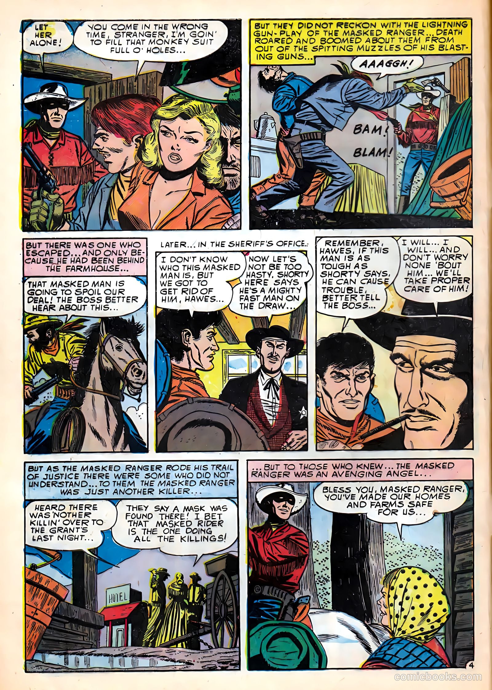 Masked Ranger #4 — page 6 of 36