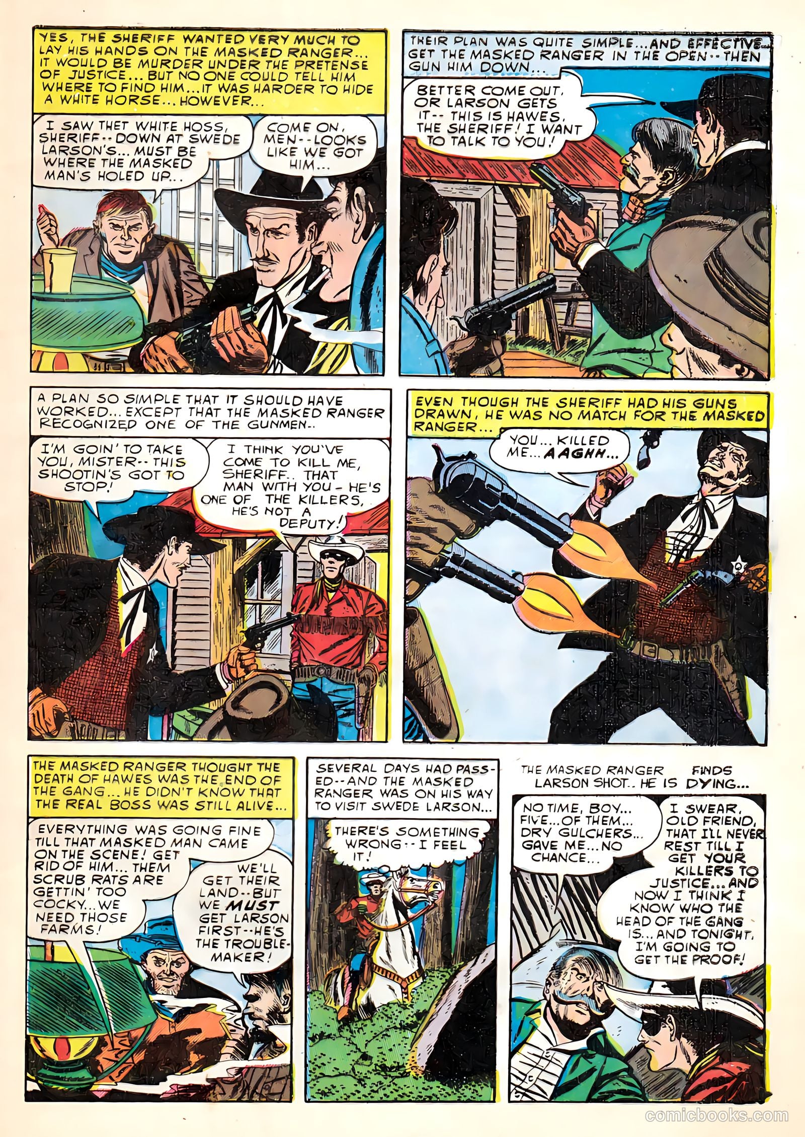 Masked Ranger #4 — page 7 of 36