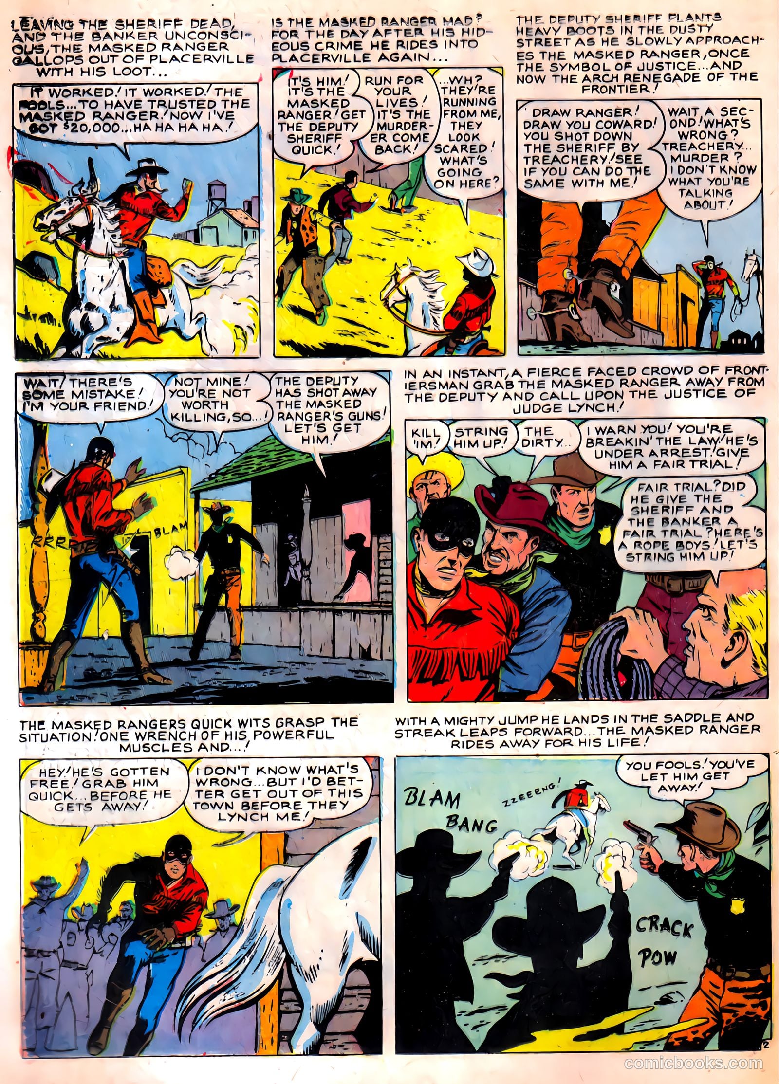 Masked Ranger #6 — page 19 of 35