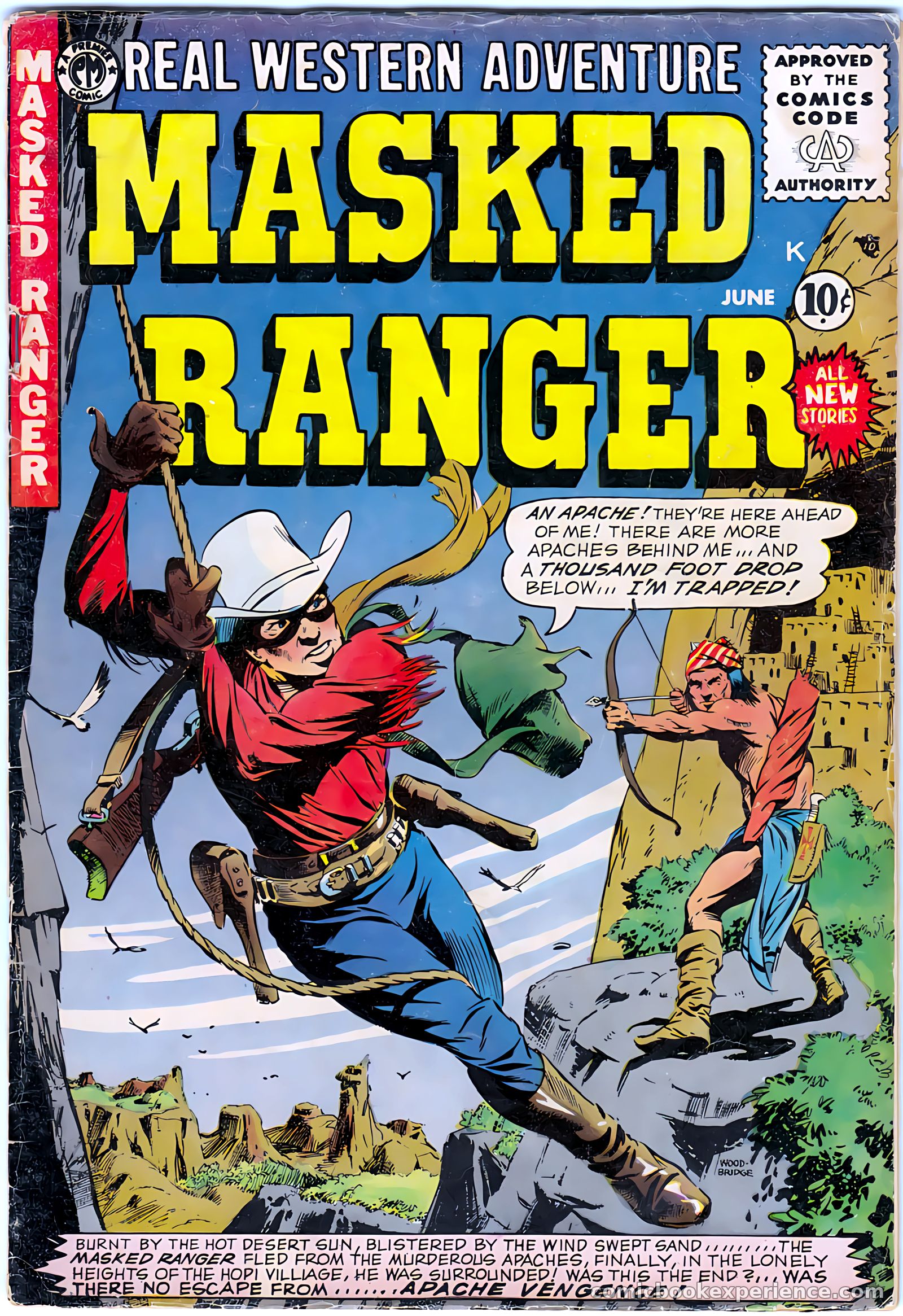 Masked Ranger #8 — page 1 of 36