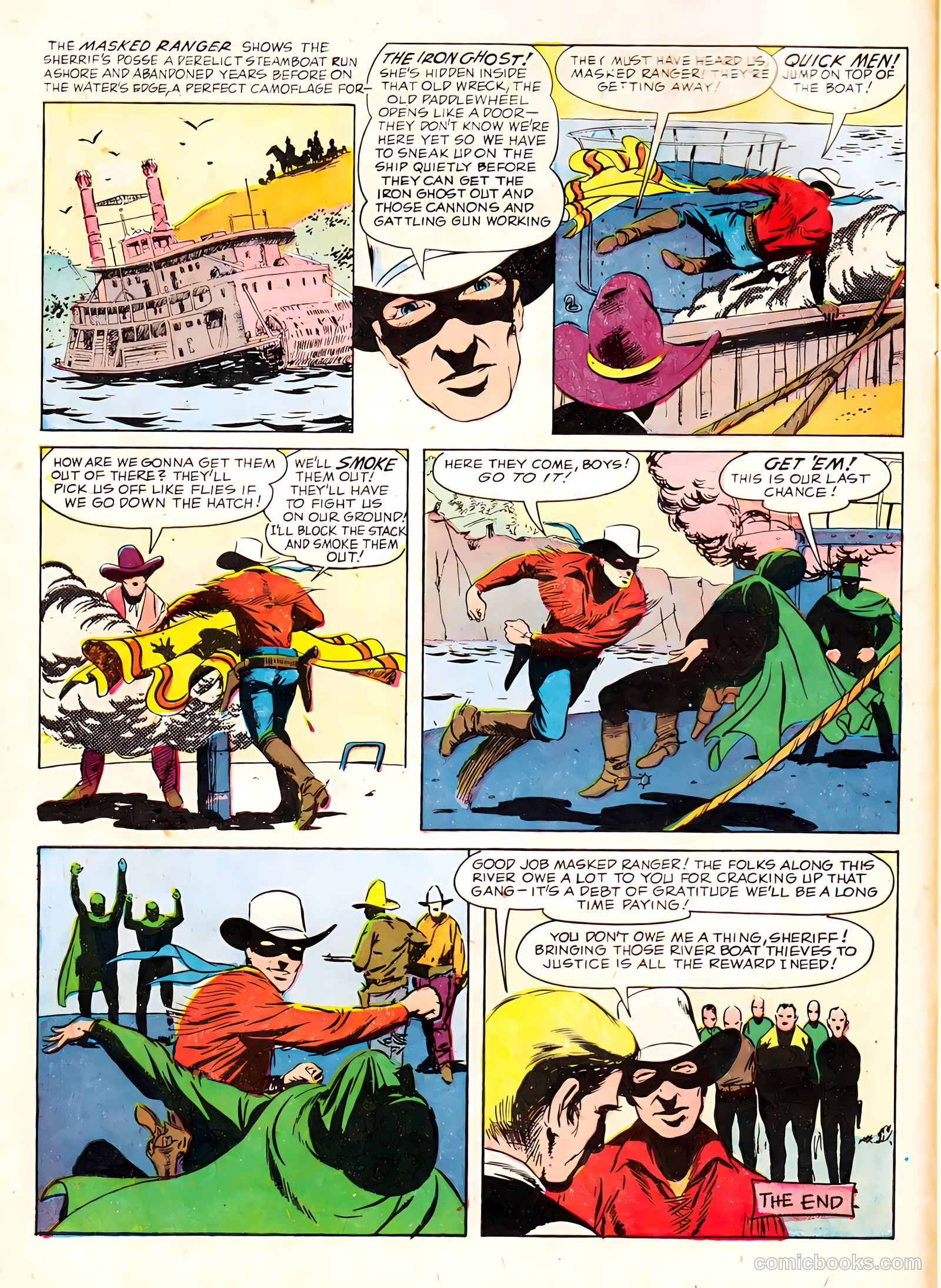 Masked Ranger #8 — page 8 of 36