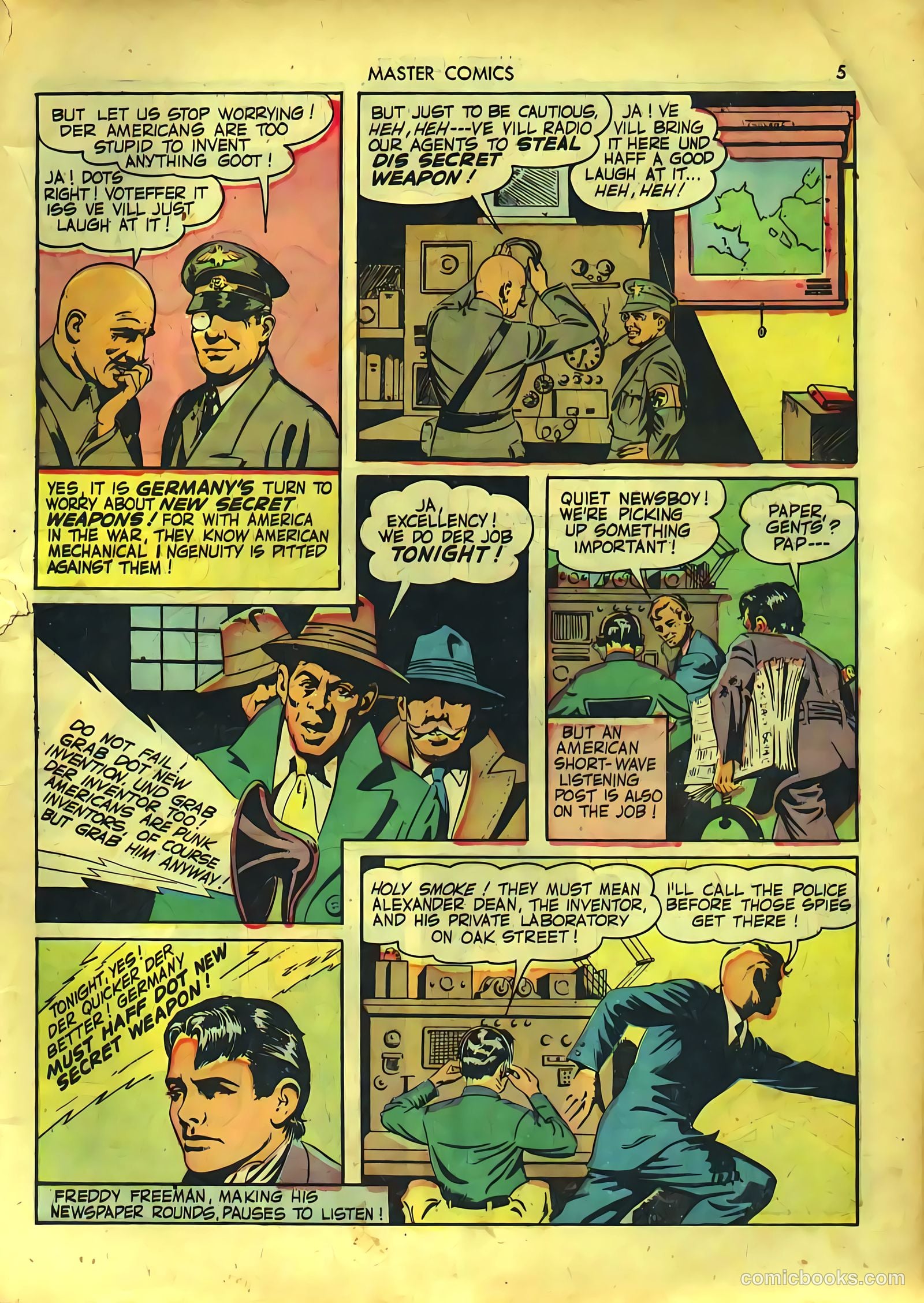 Master Comics #38 — page 5 of 68