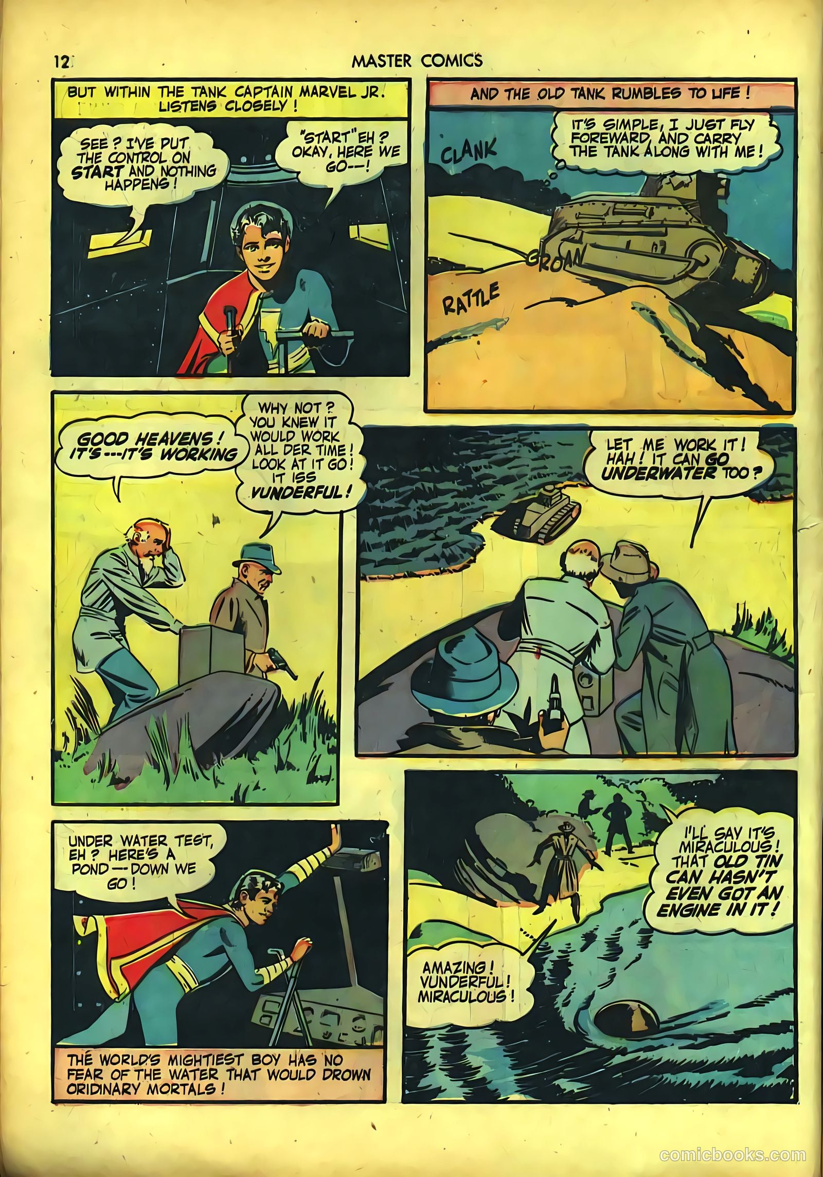 Master Comics #38 — page 12 of 68