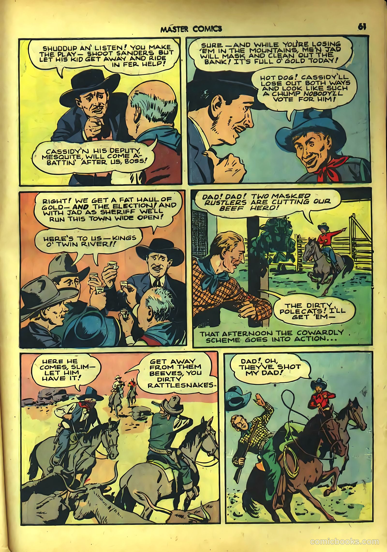 Master Comics #38 — page 61 of 68