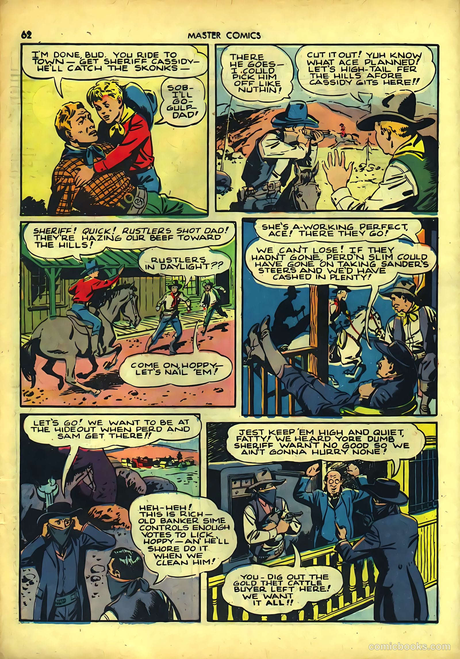 Master Comics #38 — page 62 of 68