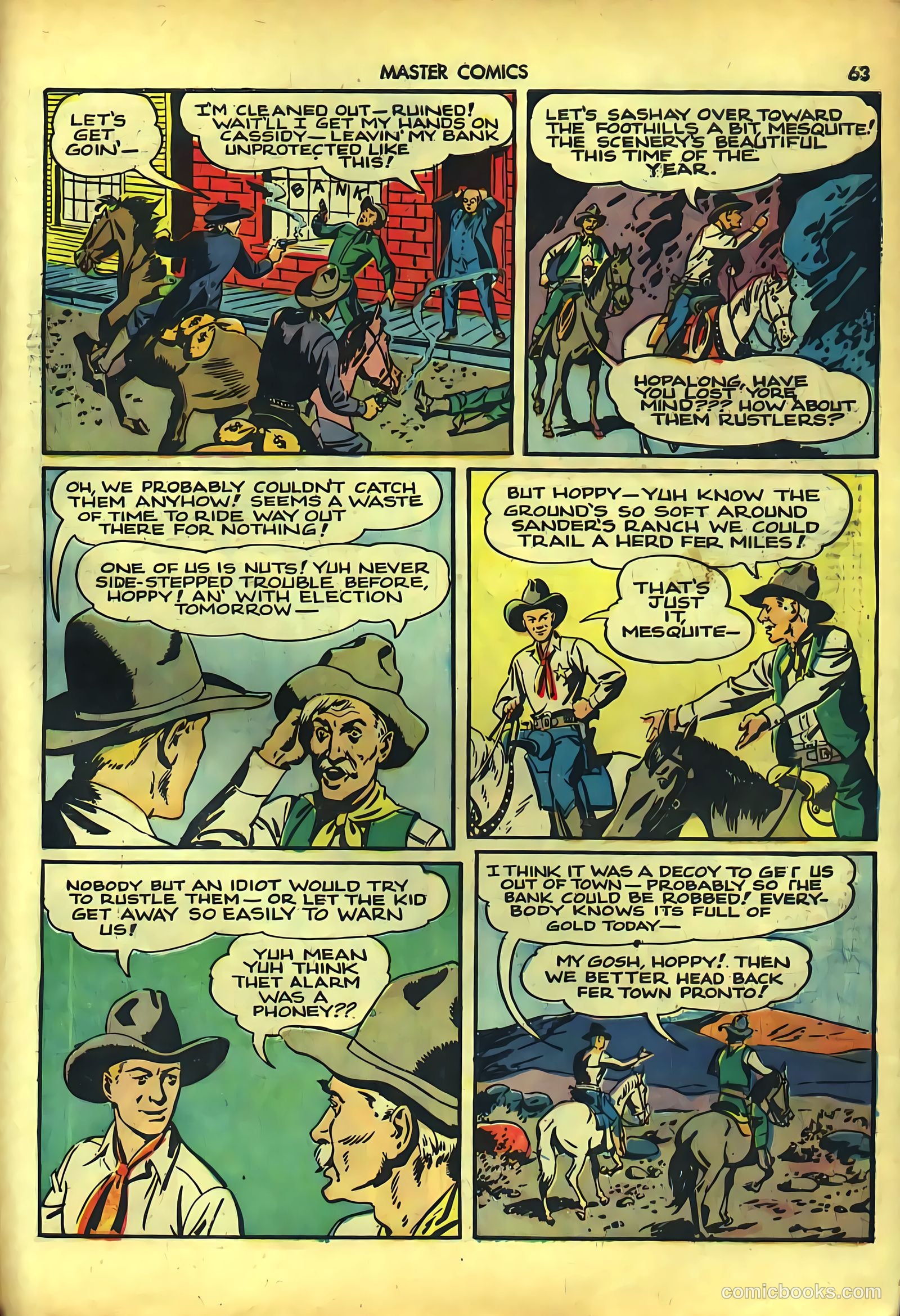 Master Comics #38 — page 63 of 68