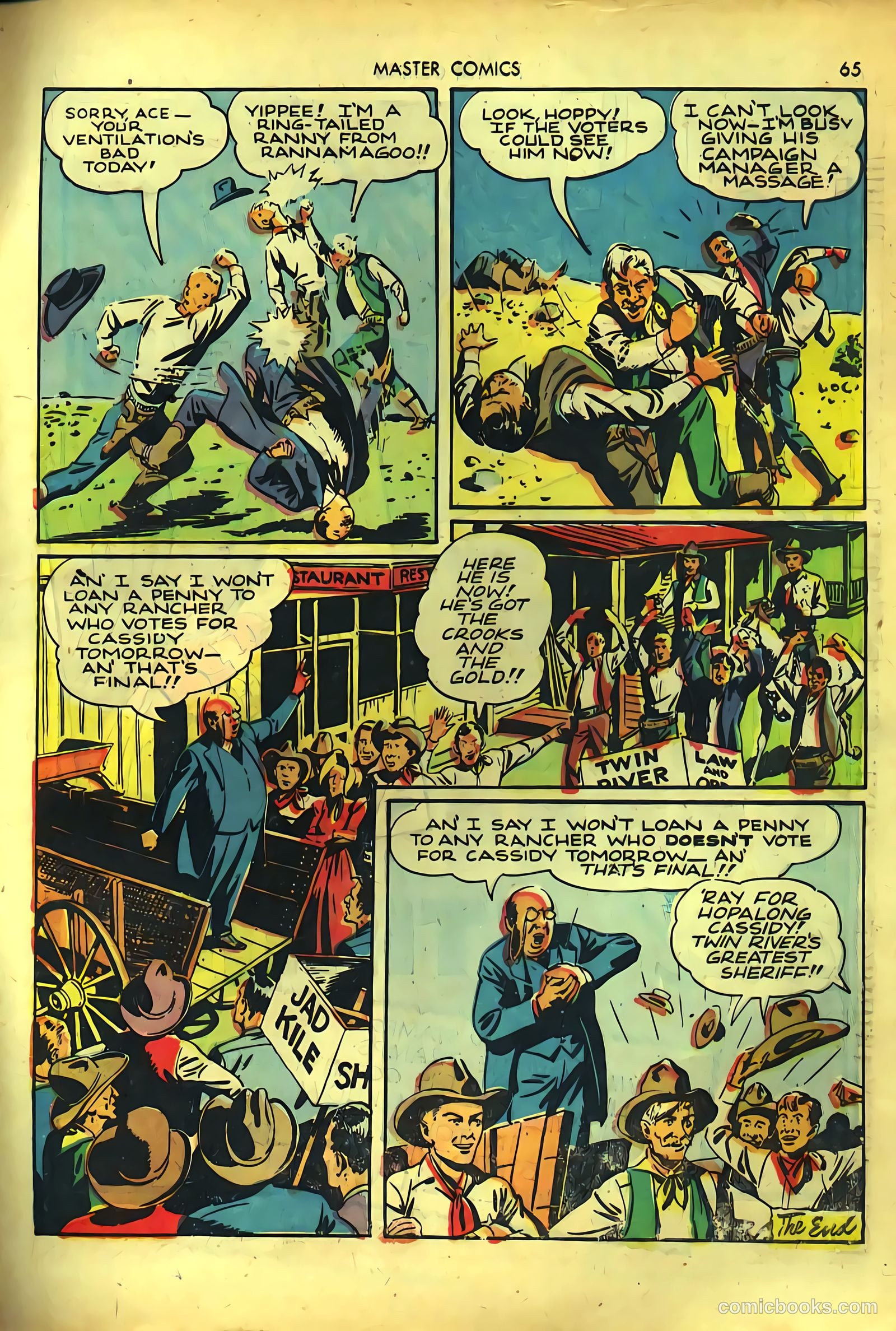 Master Comics #38 — page 65 of 68