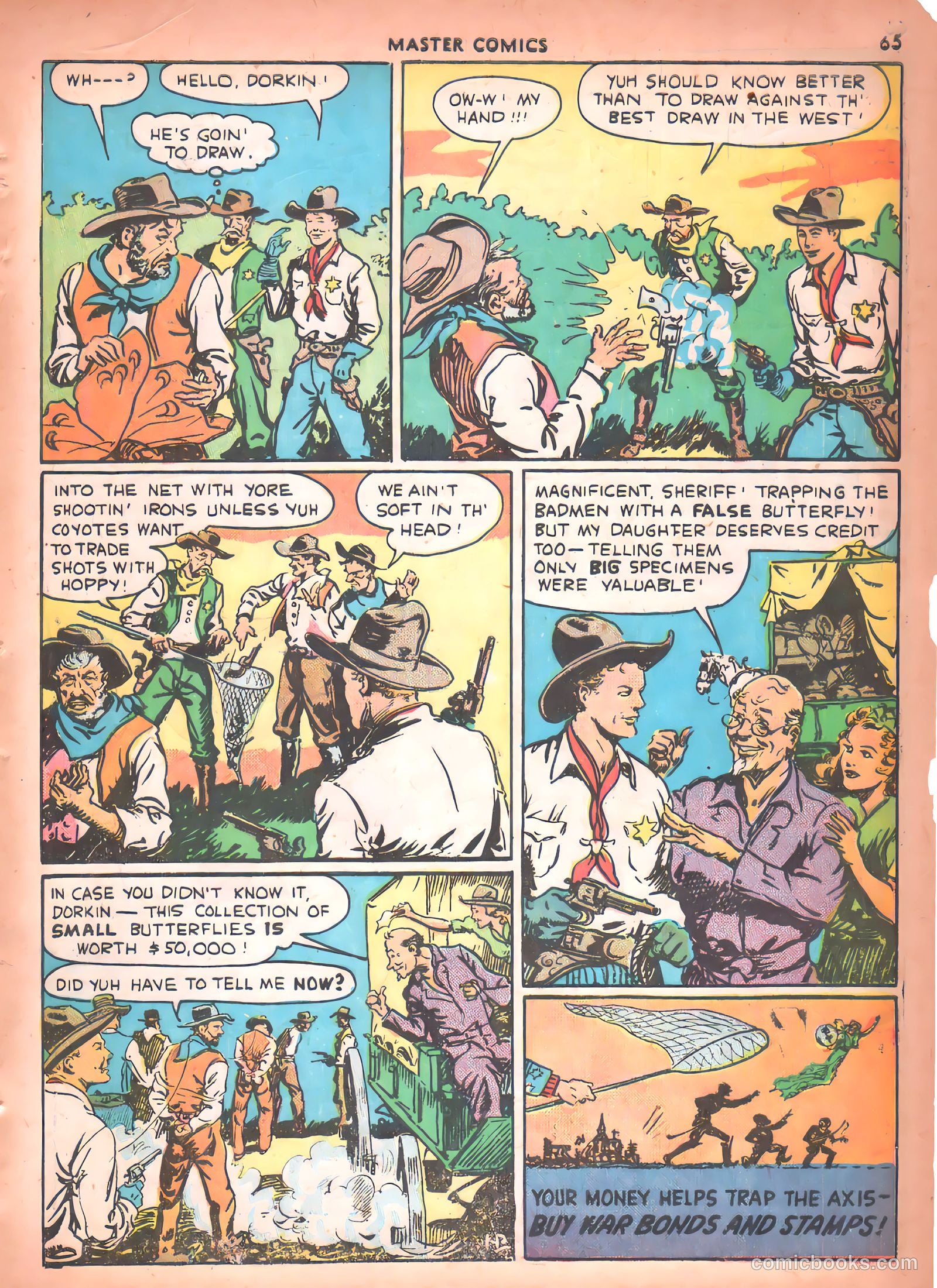 Master Comics #42 — page 65 of 68