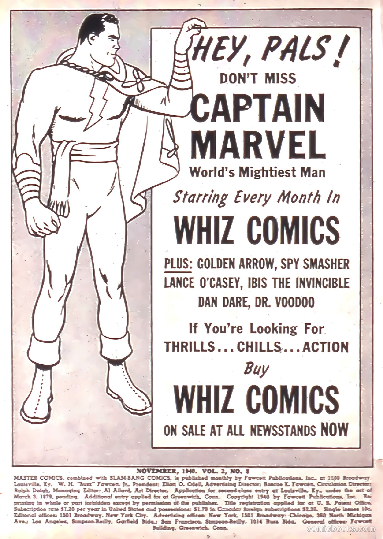 Master Comics #8 — page 2 of 68
