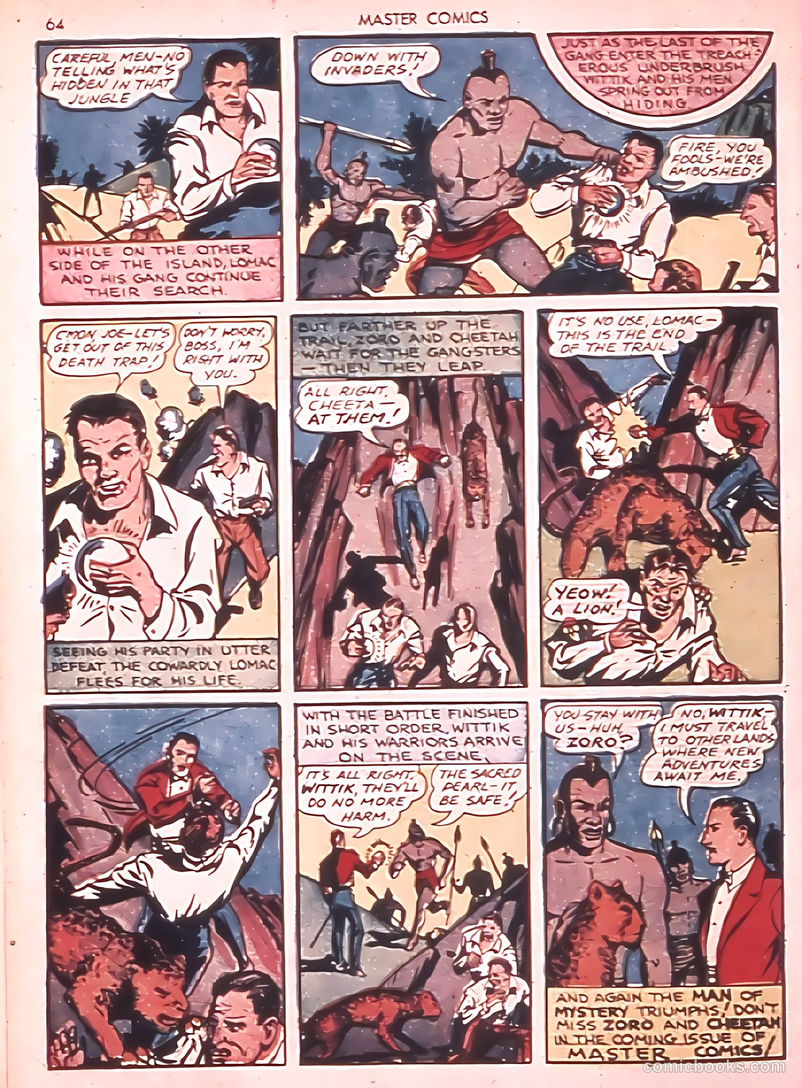 Master Comics #8 — page 66 of 68