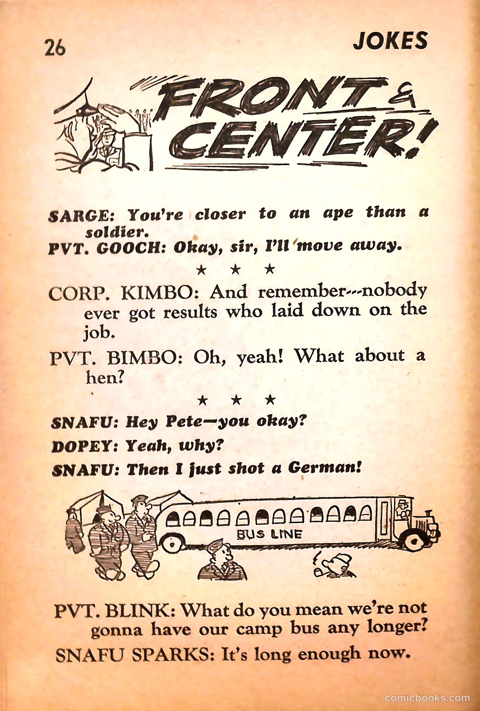 Army and Navy Comics #1 — page 28 of 68