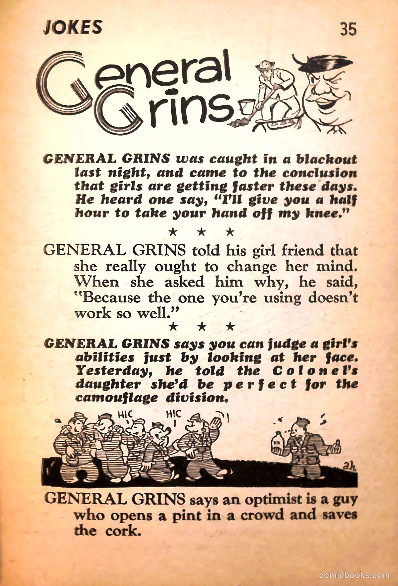 Army and Navy Comics #1 — page 37 of 68