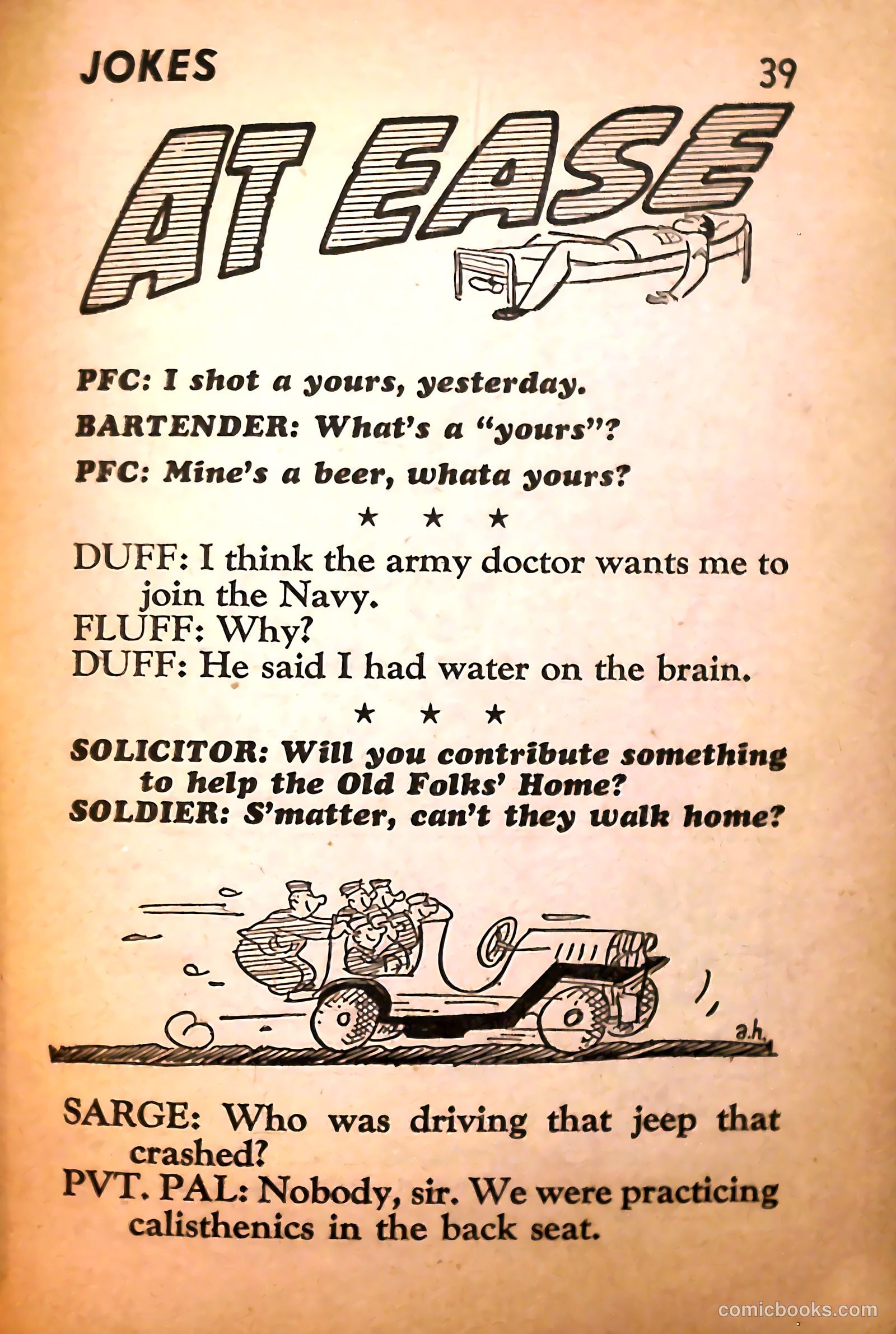 Army and Navy Comics #1 — page 41 of 68