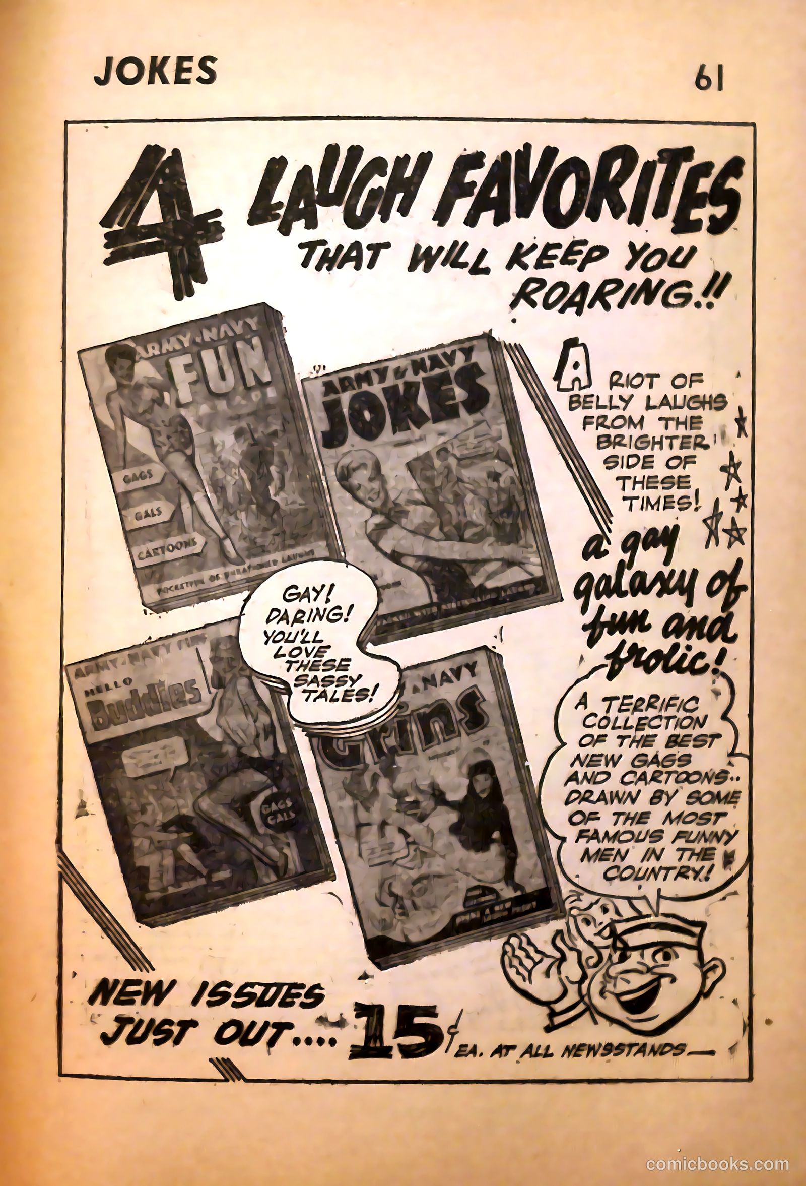 Army and Navy Comics #1 — page 63 of 68