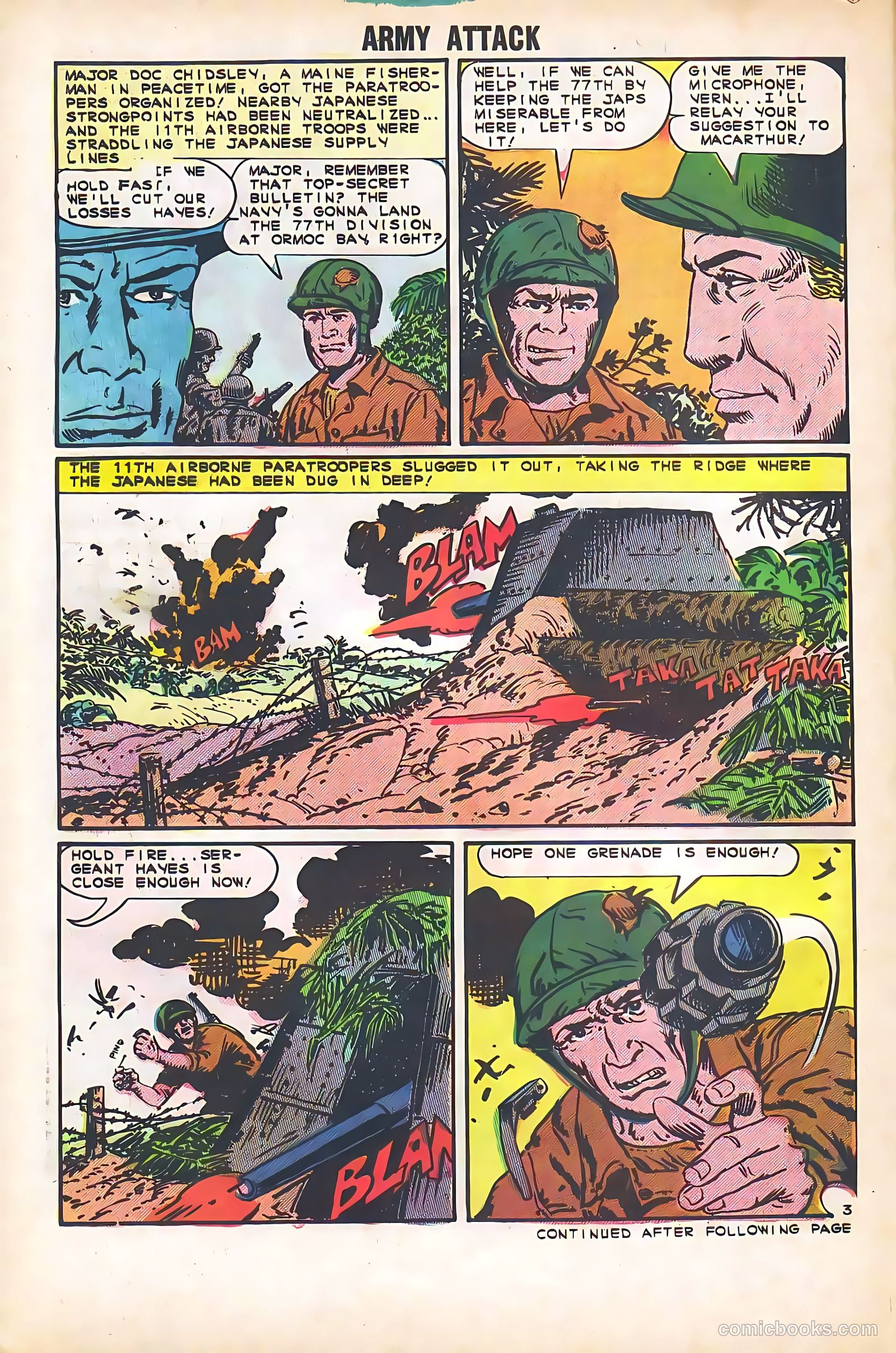 Army Attack #1 — page 30 of 36