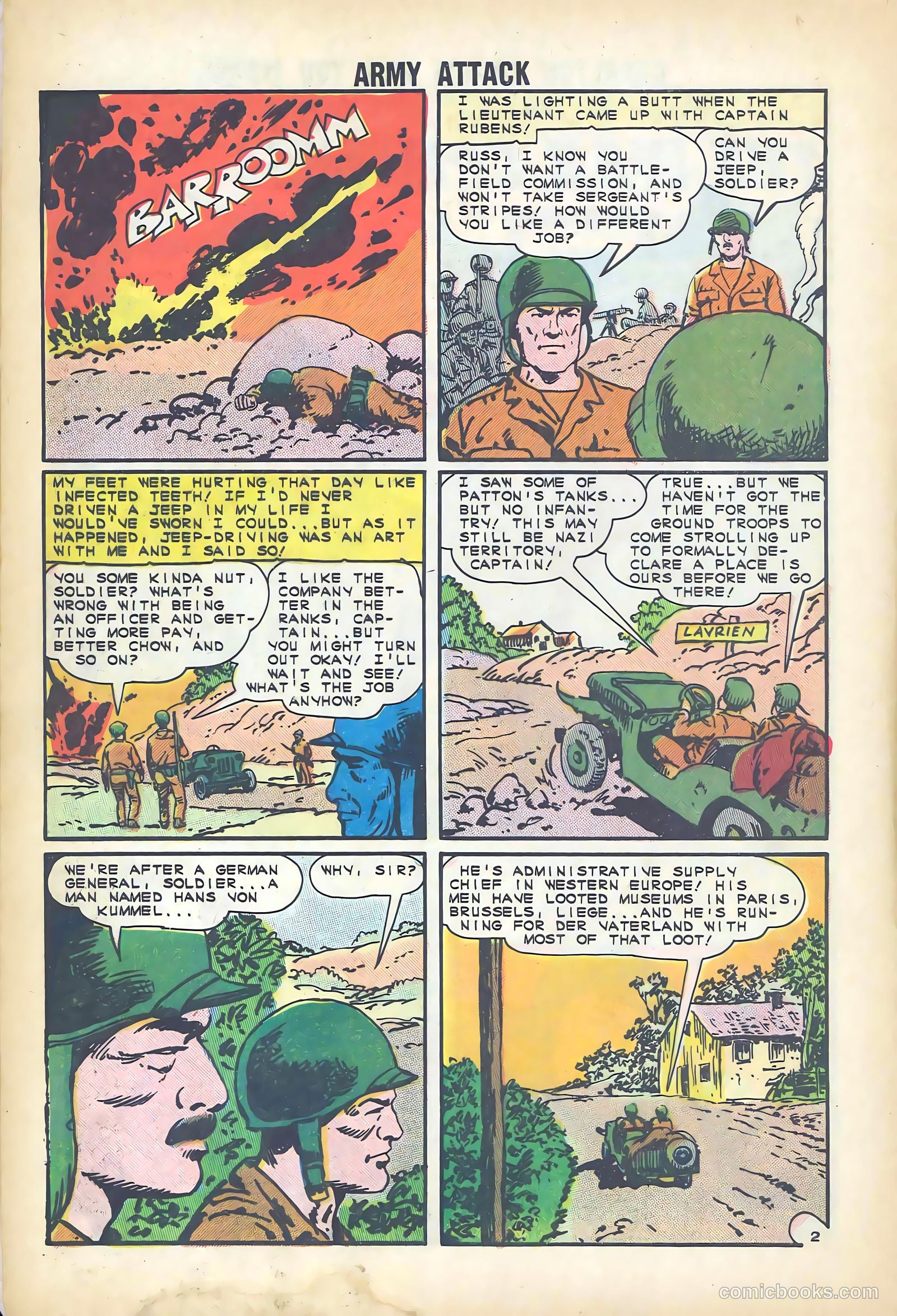 Army Attack #3 — page 4 of 36