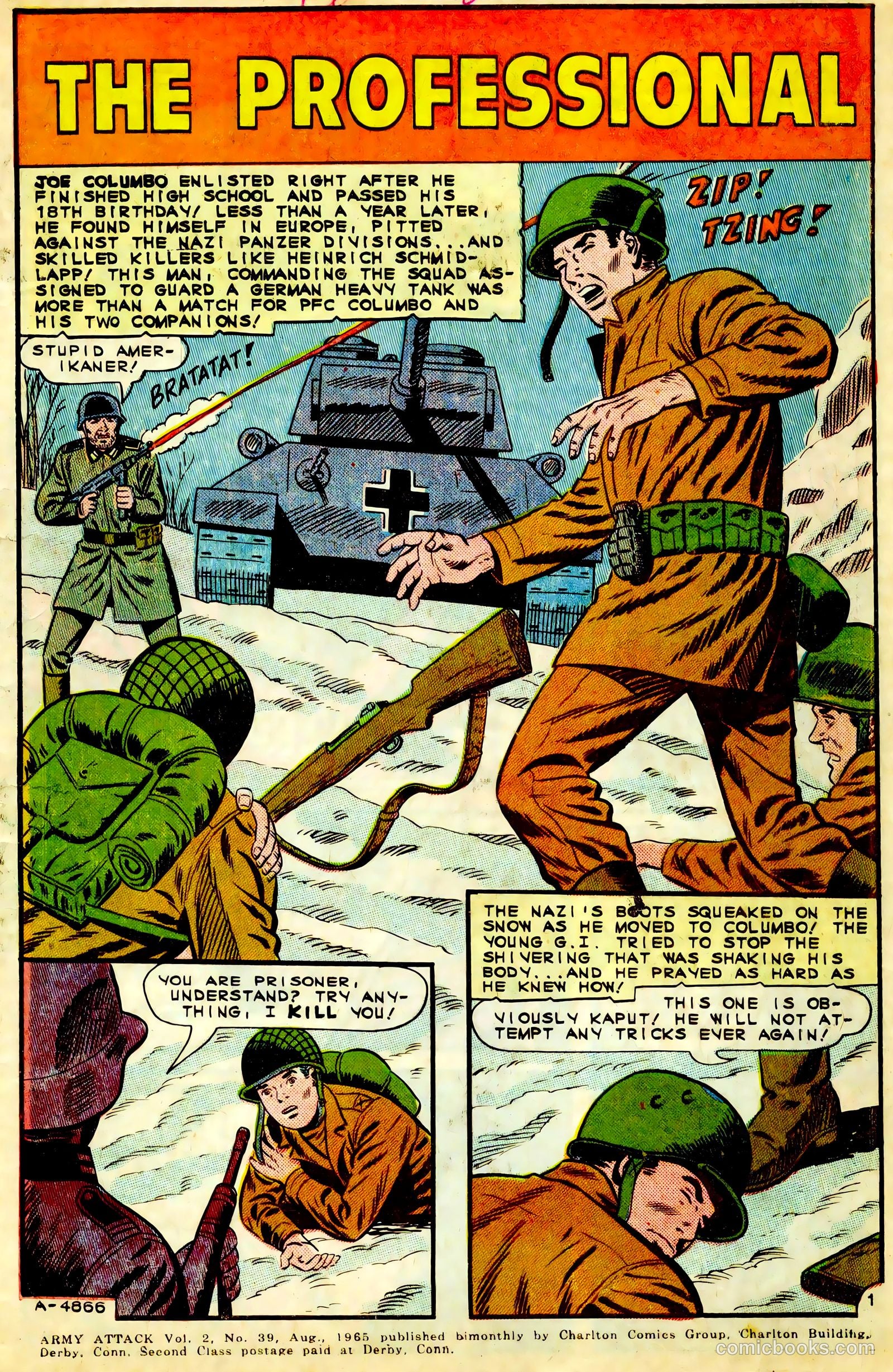 Army Attack #39 — page 3 of 36