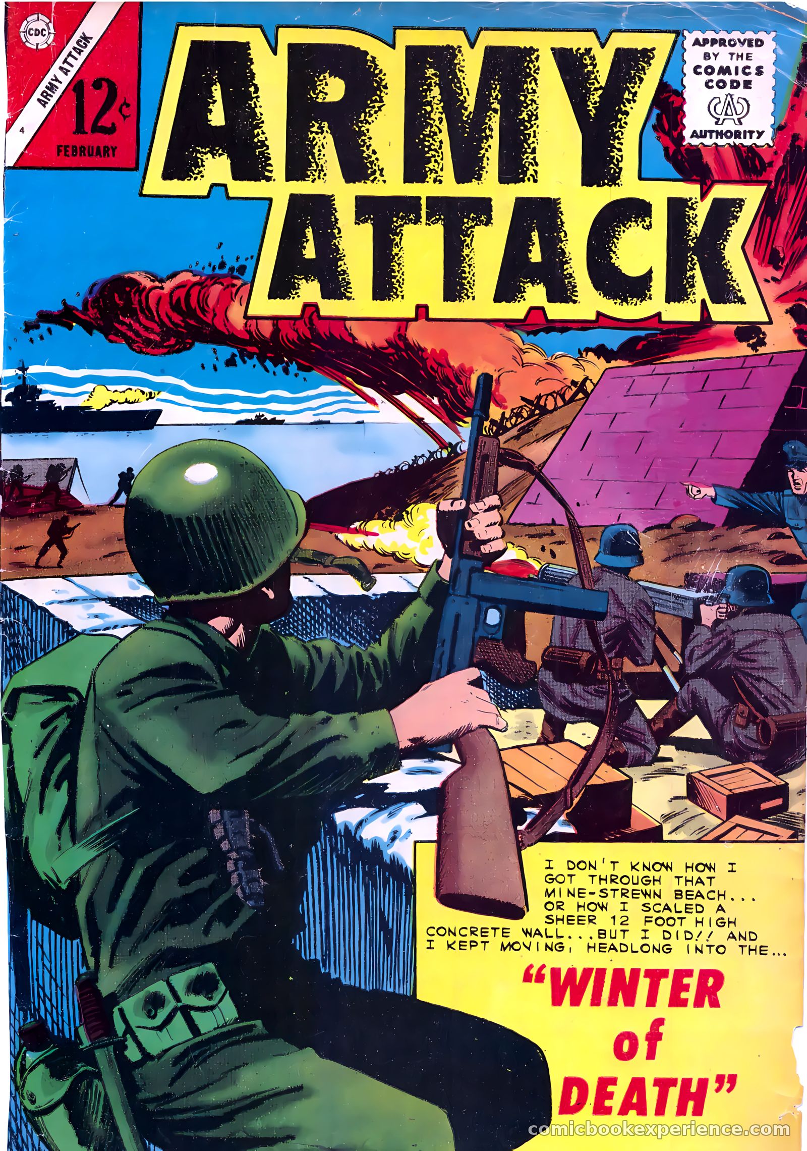 Army Attack #4 — page 1 of 36