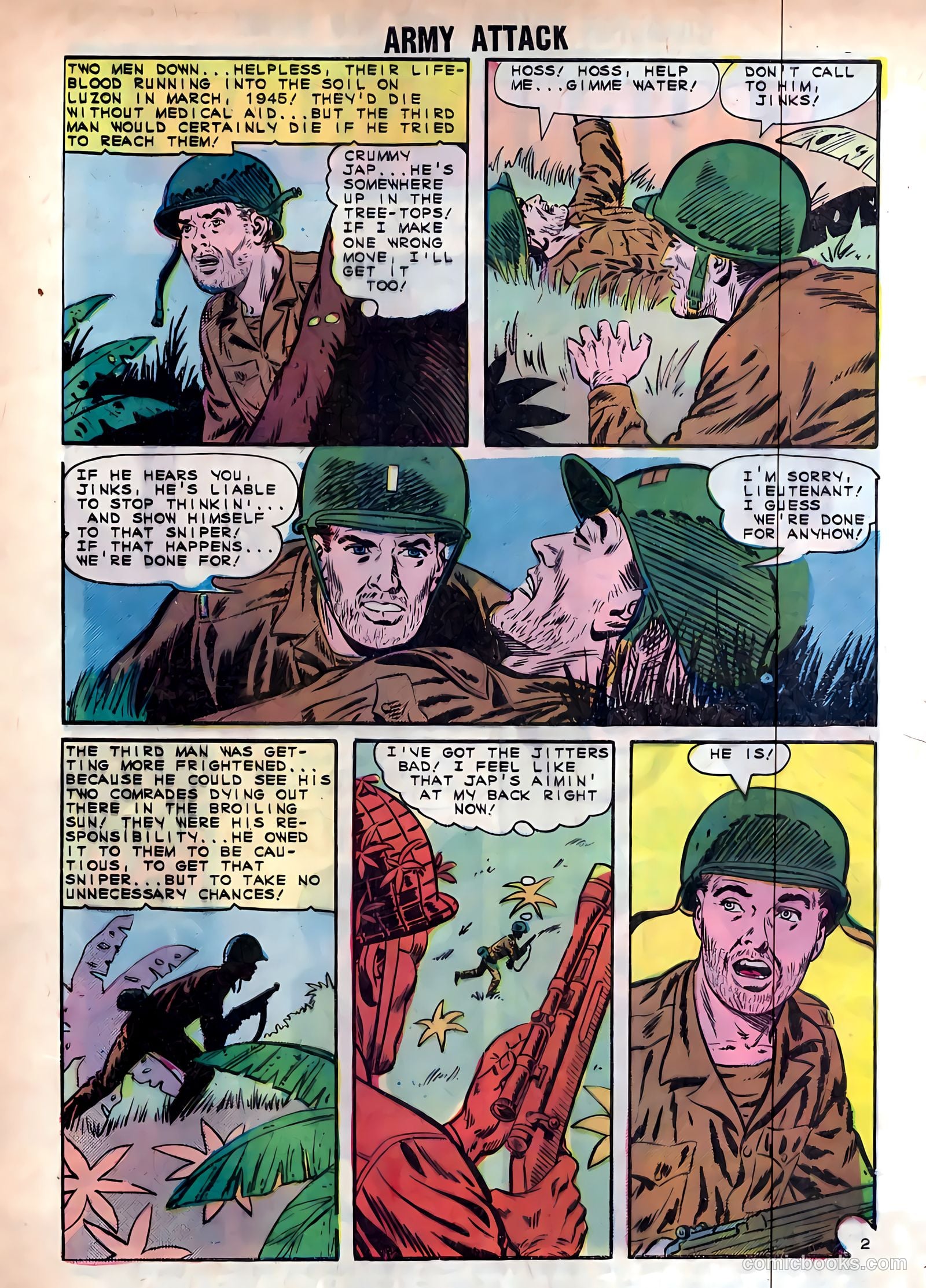 Army Attack #4 — page 4 of 36