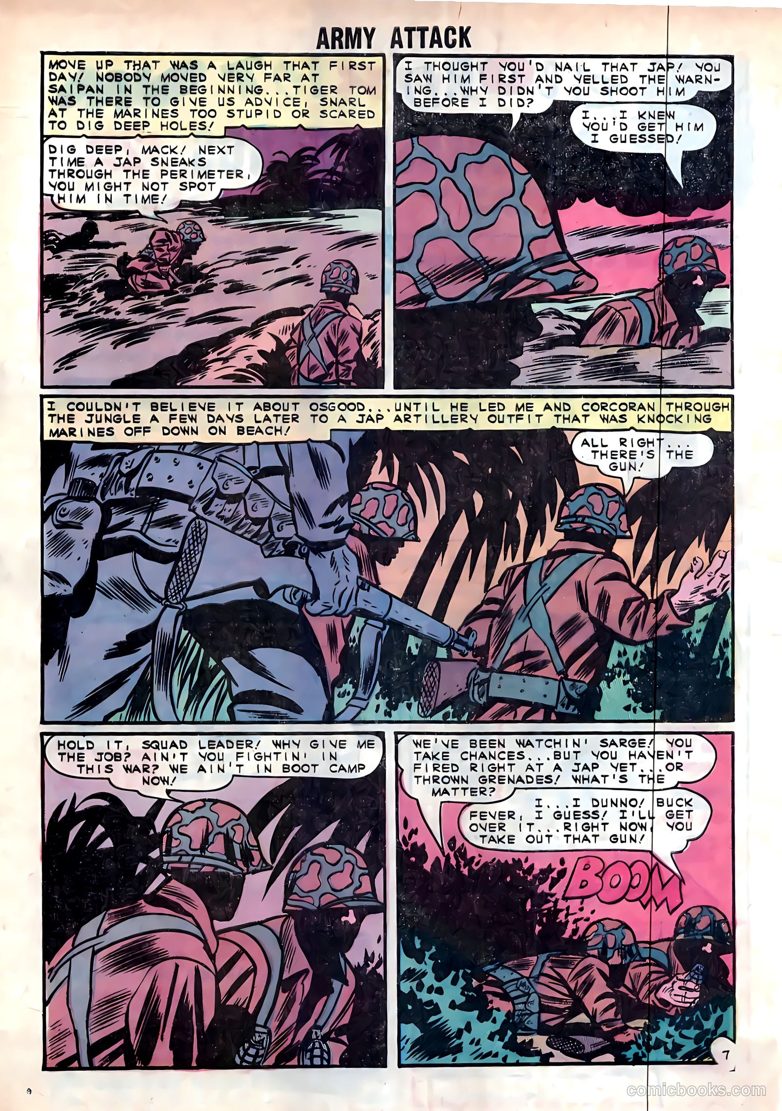 Army Attack #4 — page 32 of 36