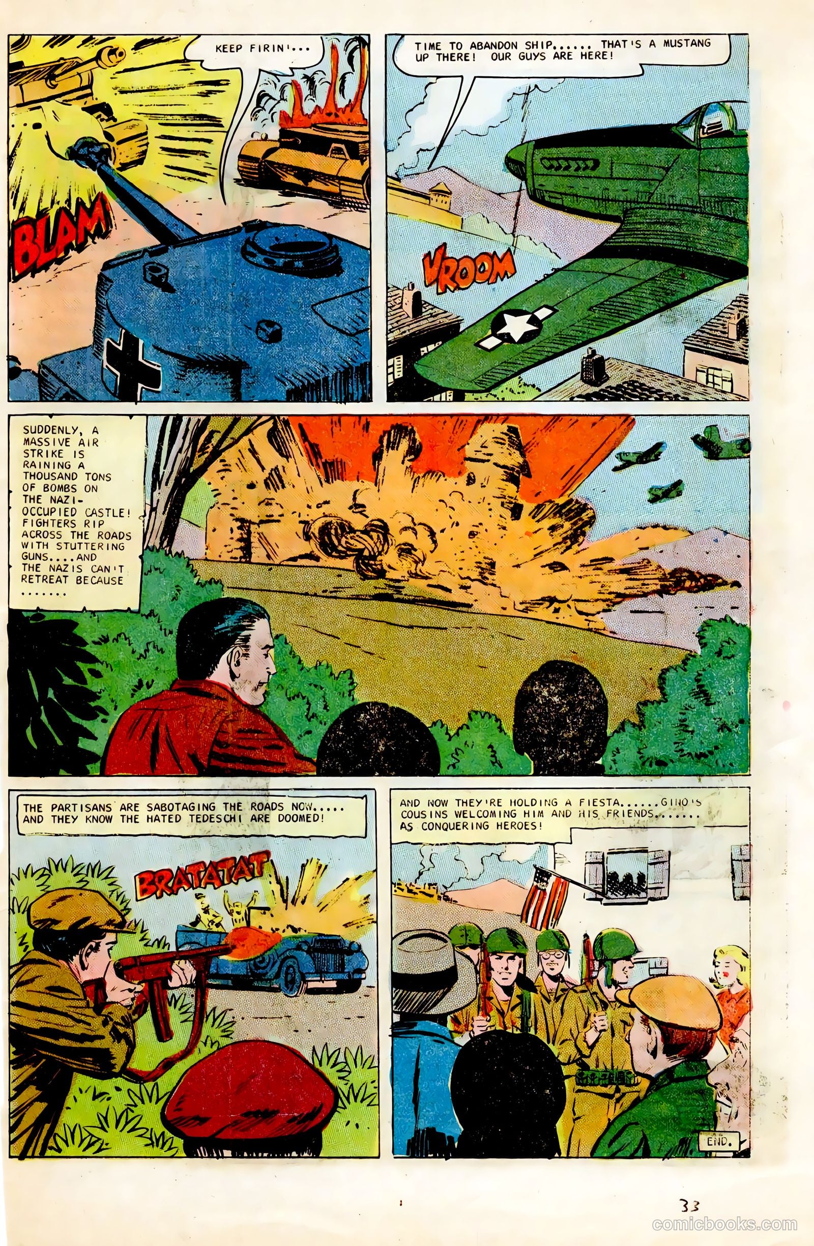 Army Attack #47 — page 33 of 36