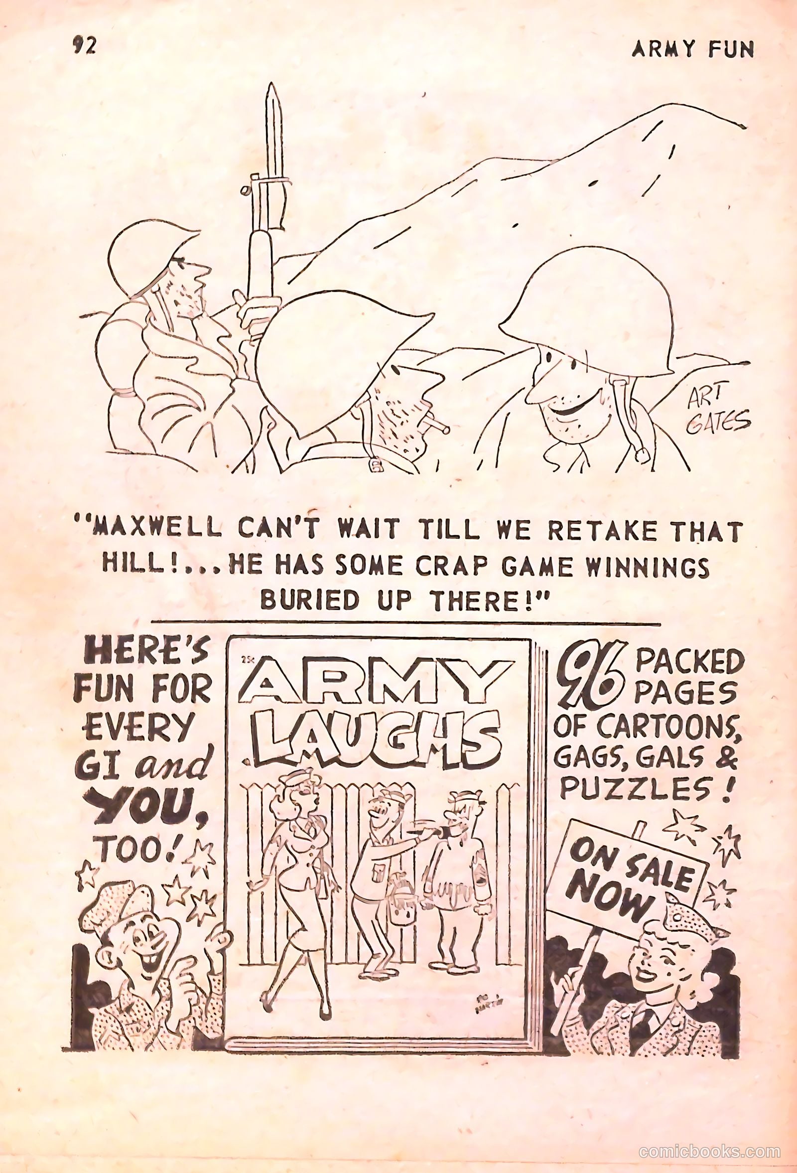 Army Fun #1 — page 93 of 99