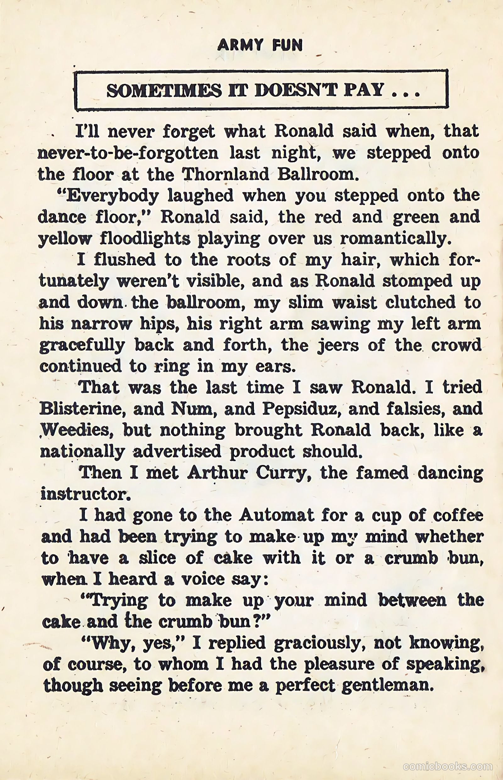 Army Fun #12 — page 20 of 100