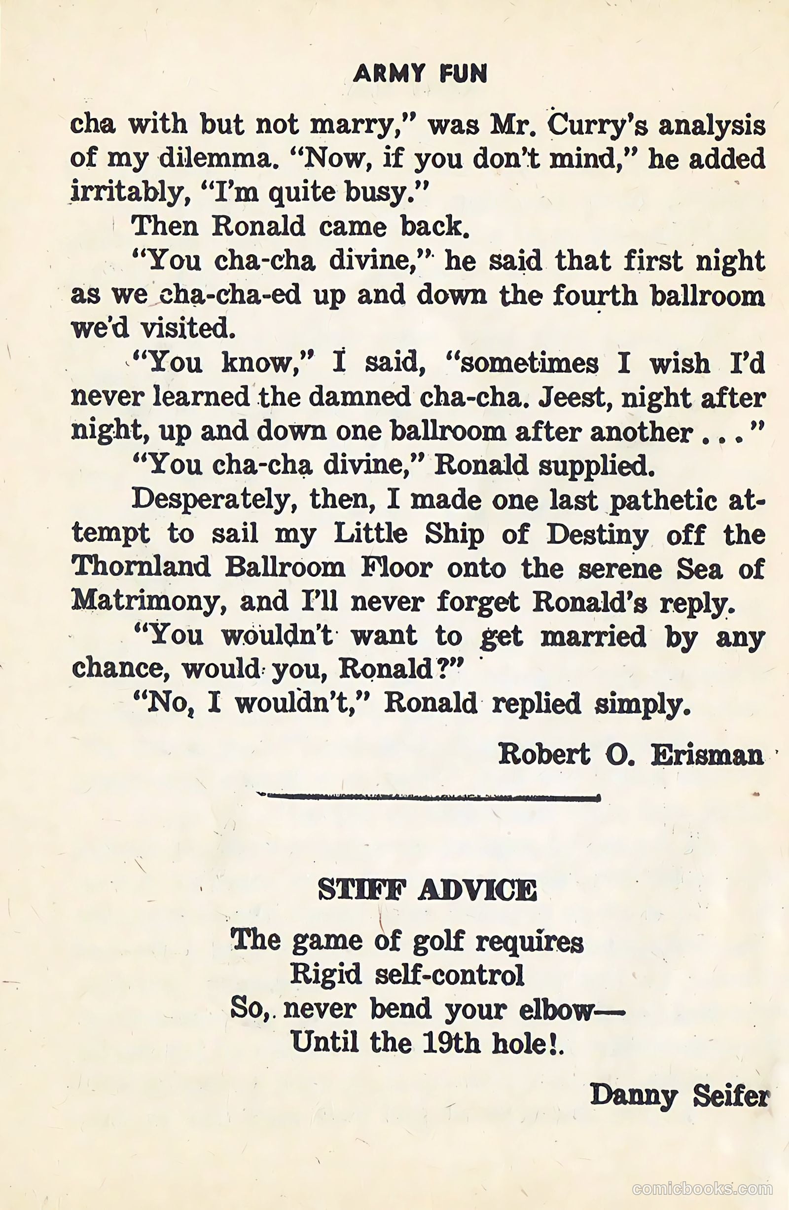 Army Fun #12 — page 22 of 100
