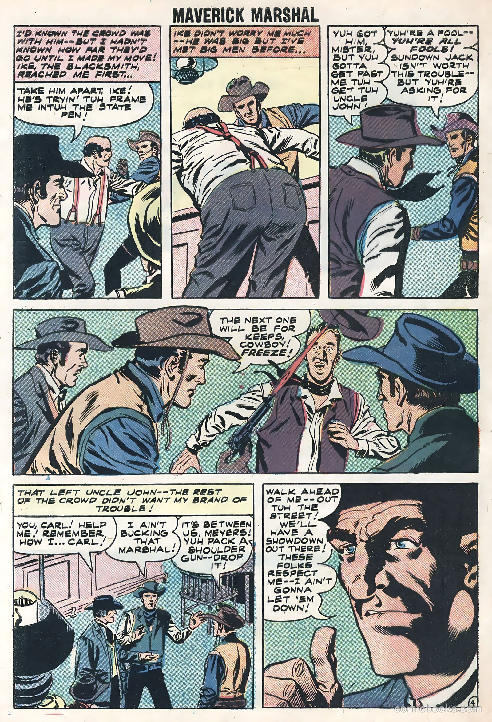 Maverick Marshal #1 — page 32 of 36