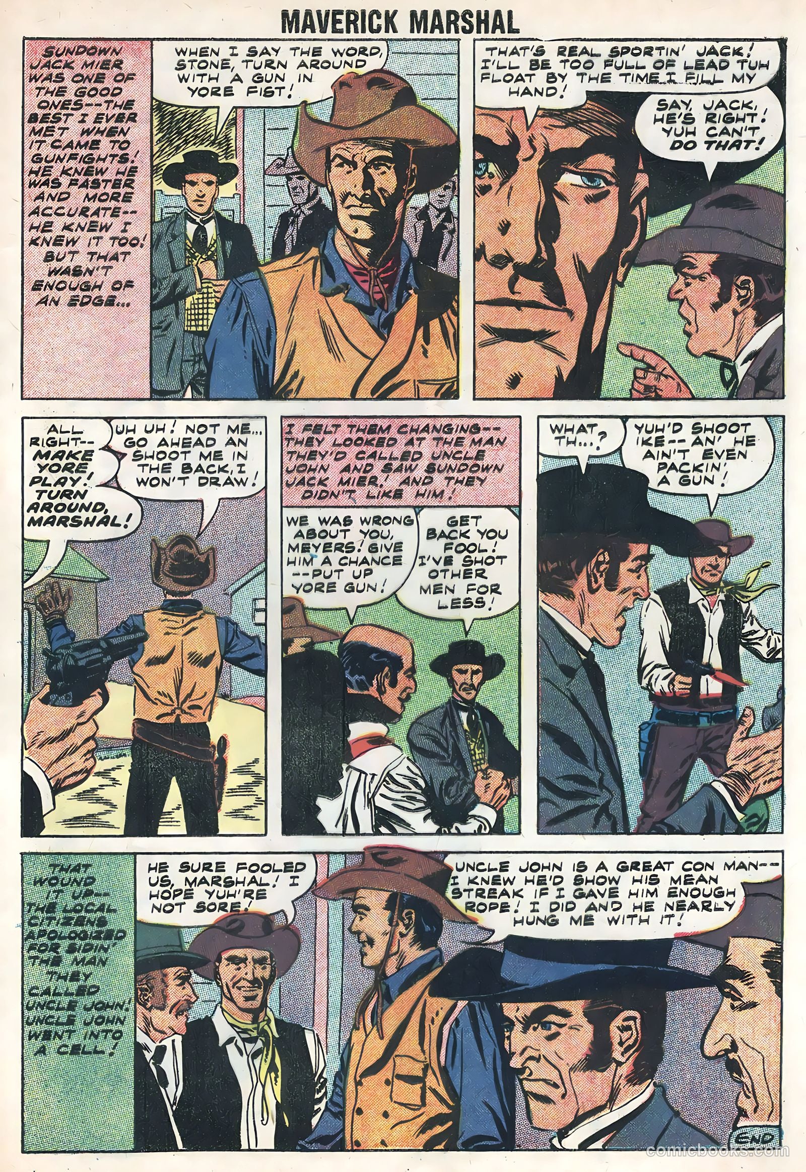 Maverick Marshal #1 — page 33 of 36