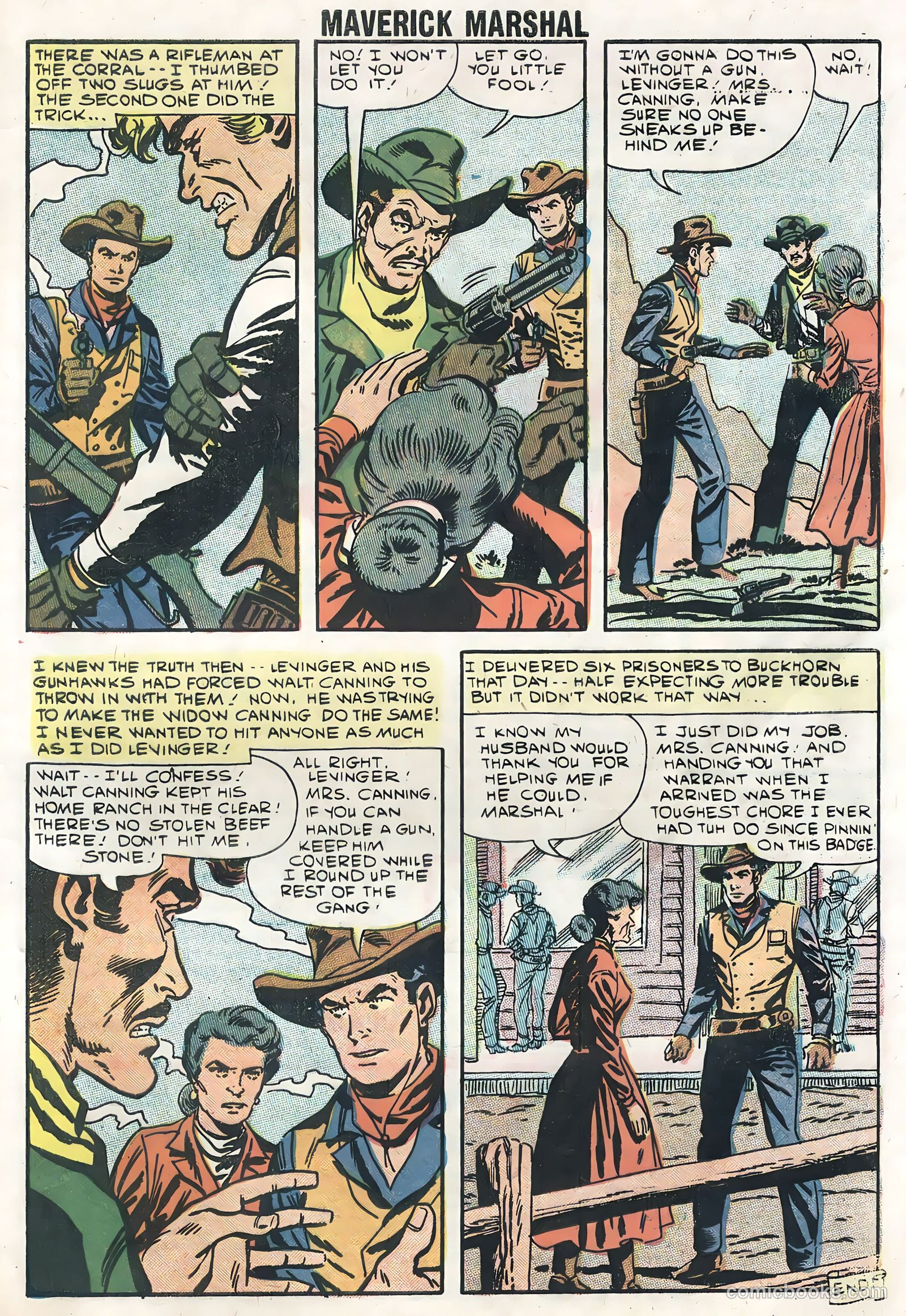 Maverick Marshal #2 — page 33 of 36