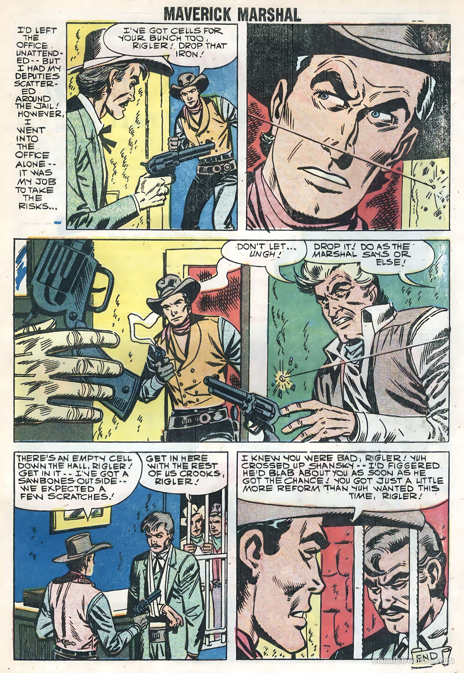 Maverick Marshal #3 — page 32 of 35