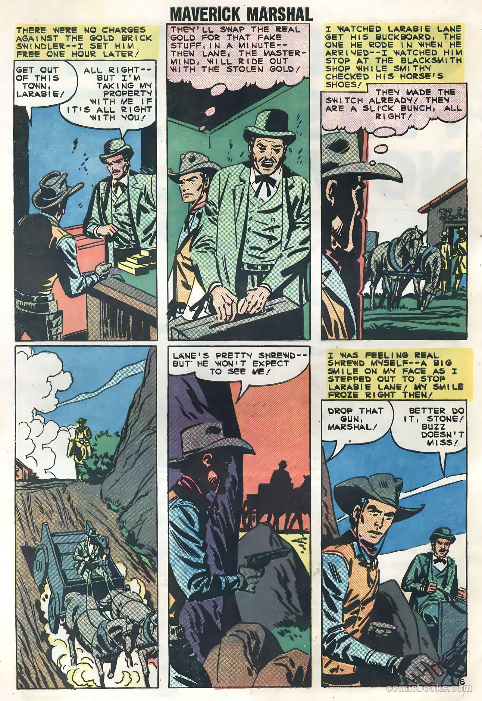 Maverick Marshal #5 — page 32 of 36