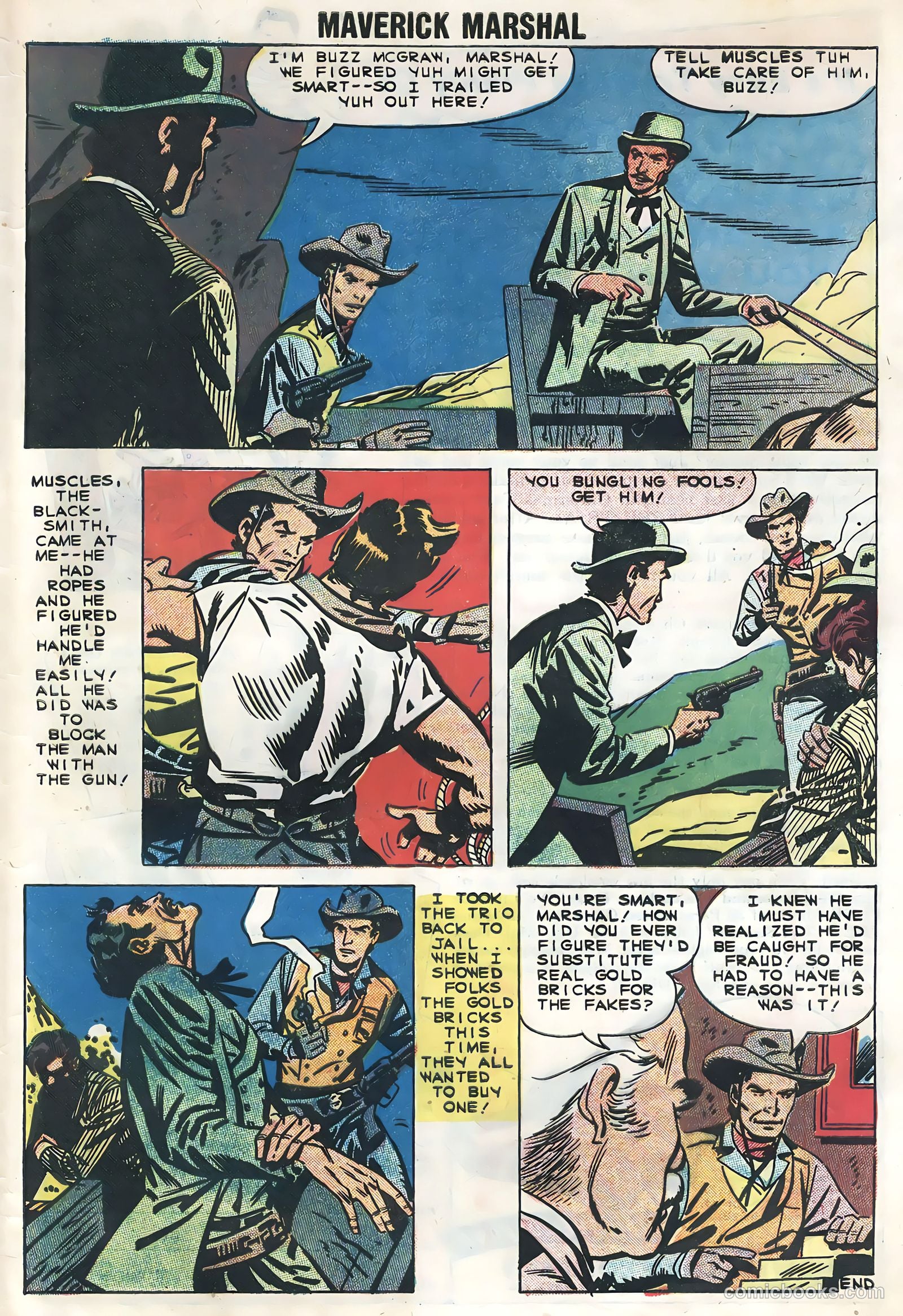 Maverick Marshal #5 — page 33 of 36