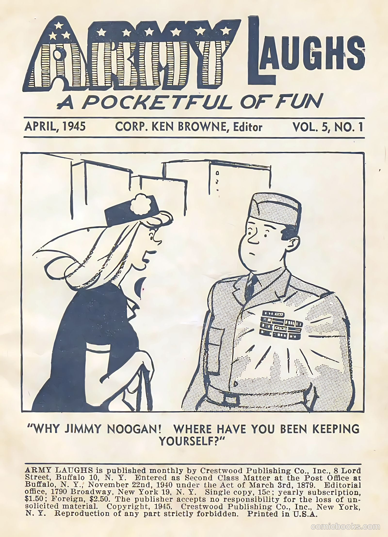 Army Laughs #1 — page 3 of 64