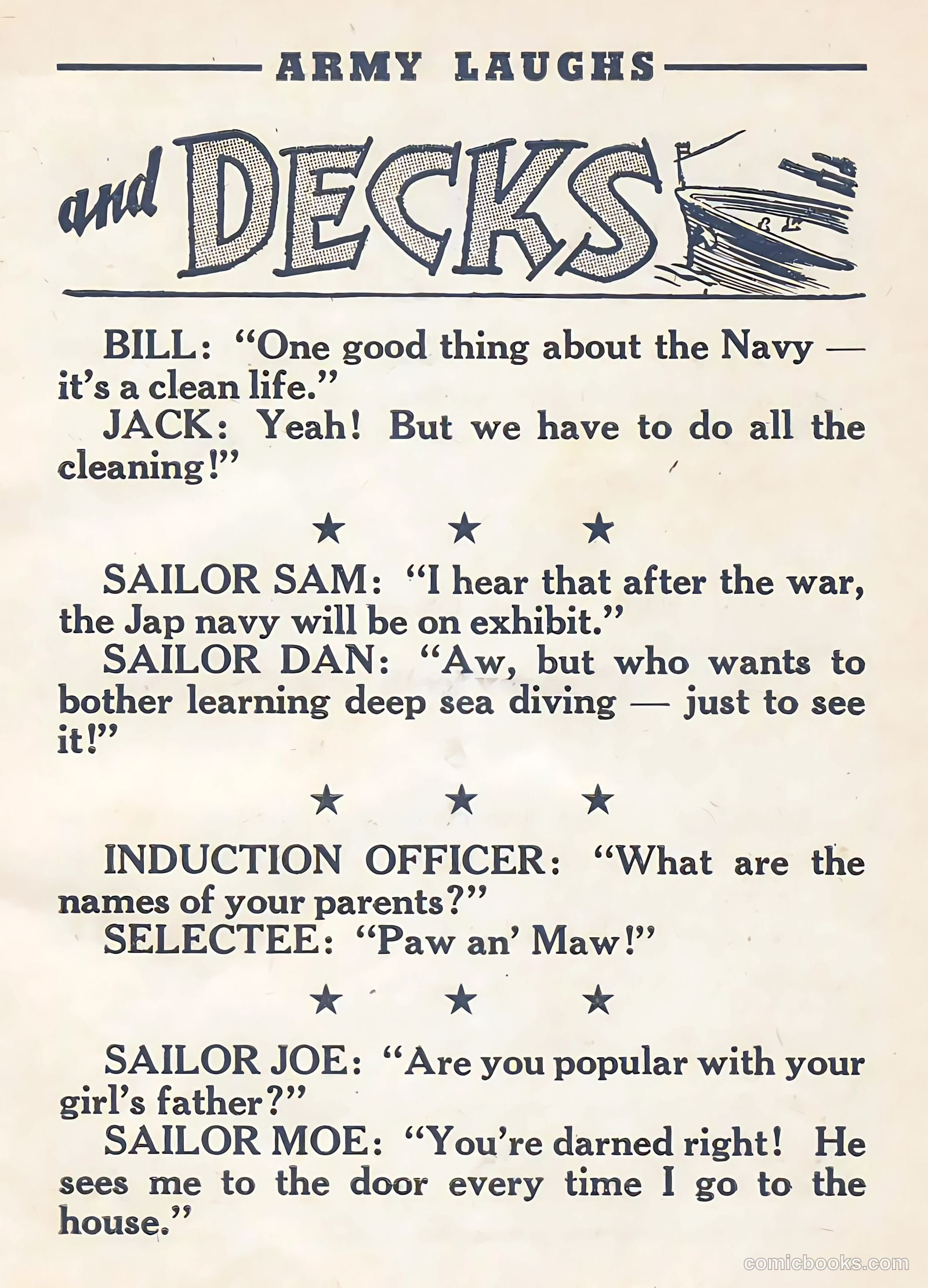 Army Laughs #1 — page 47 of 64