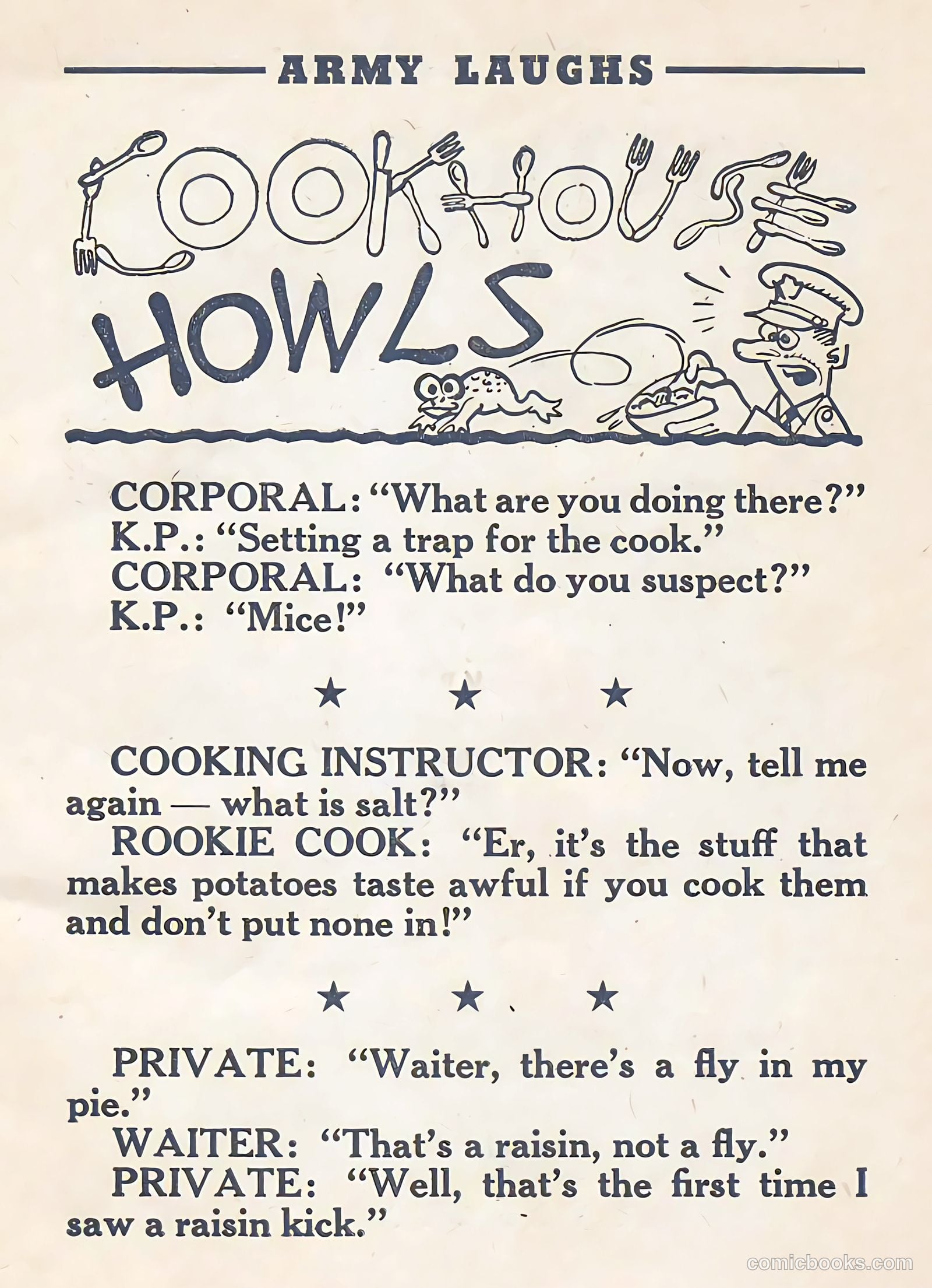 Army Laughs #1 — page 57 of 64