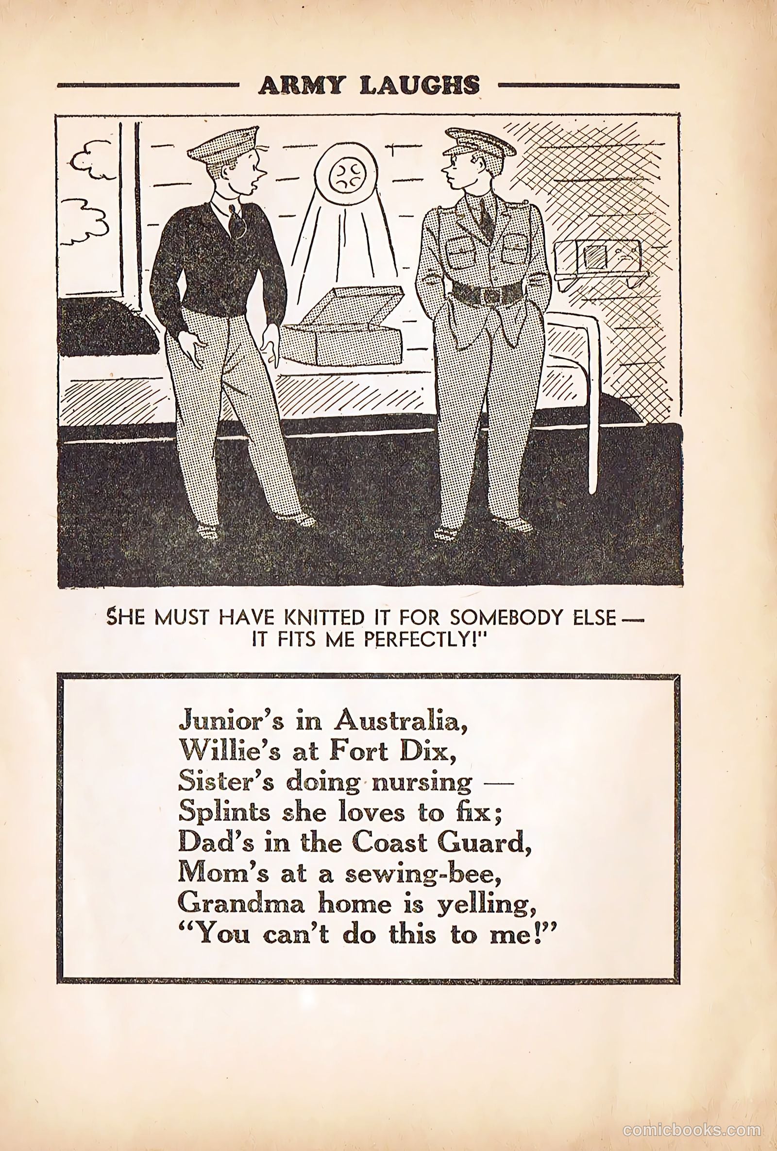 Army Laughs #4 — page 22 of 66