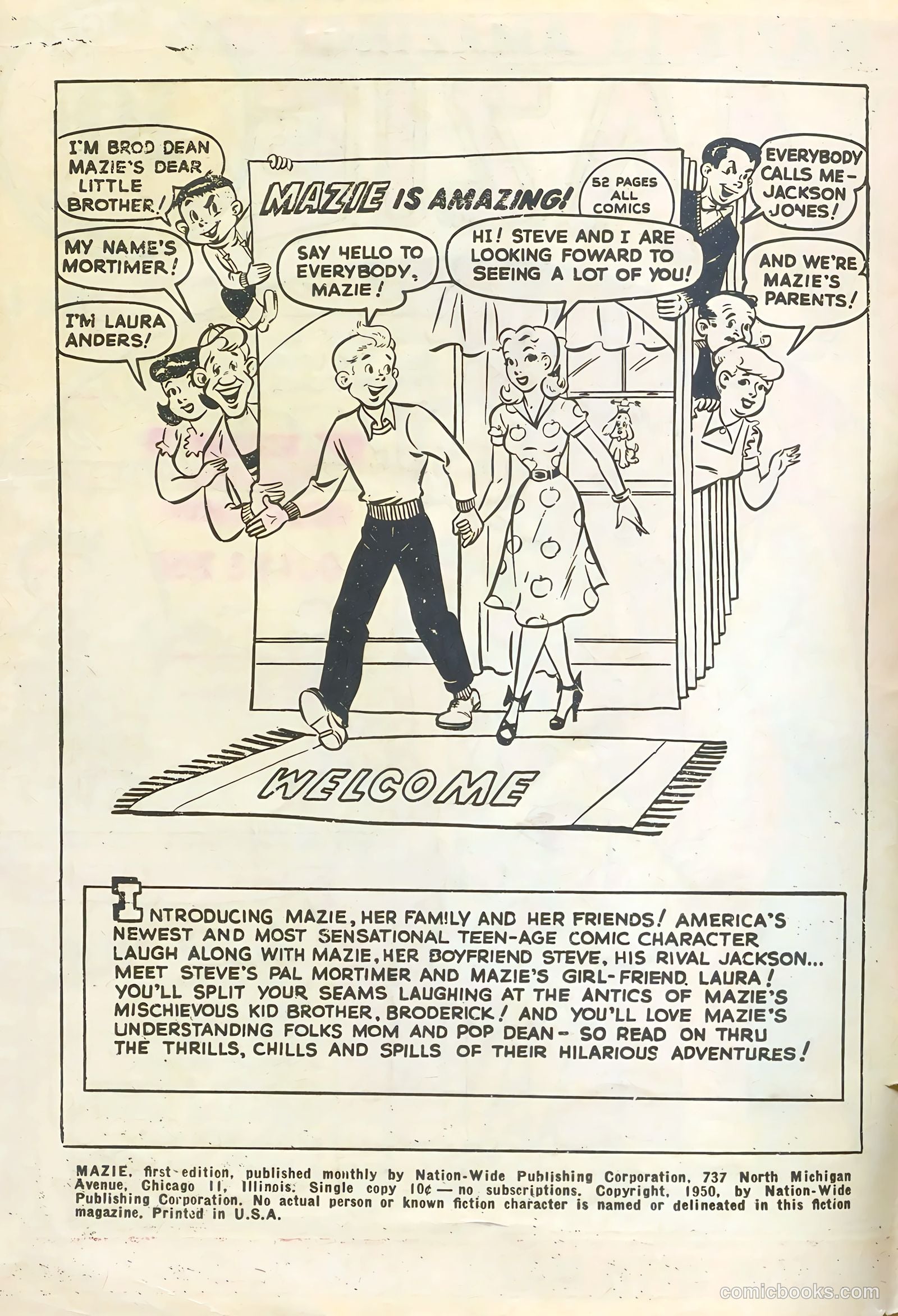 Mazie #1 — page 2 of 52