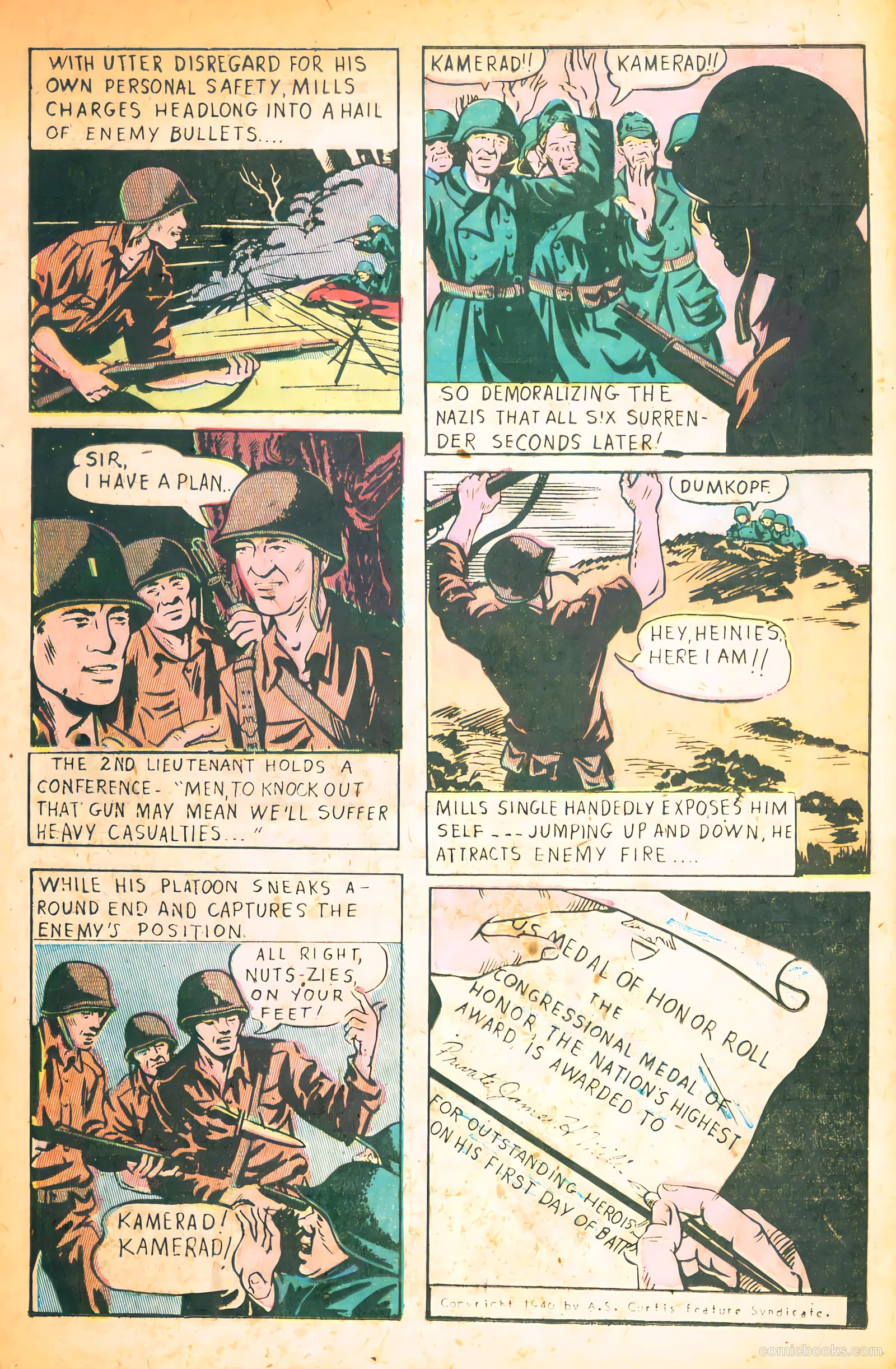 Medal of Honor Comics #1 — page 23 of 34