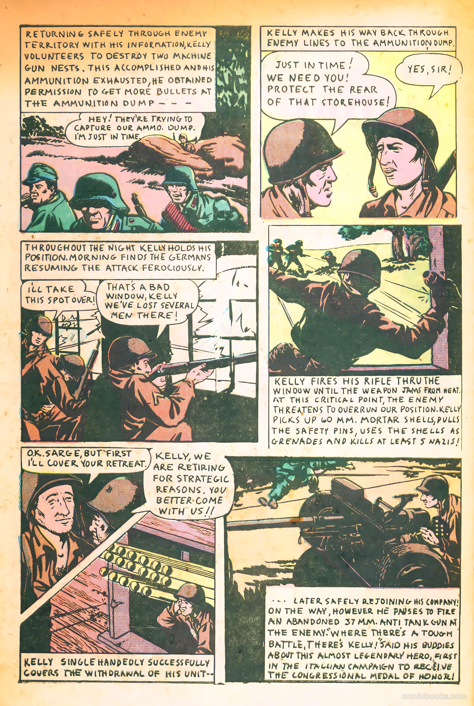 Medal of Honor Comics #1 — page 31 of 34