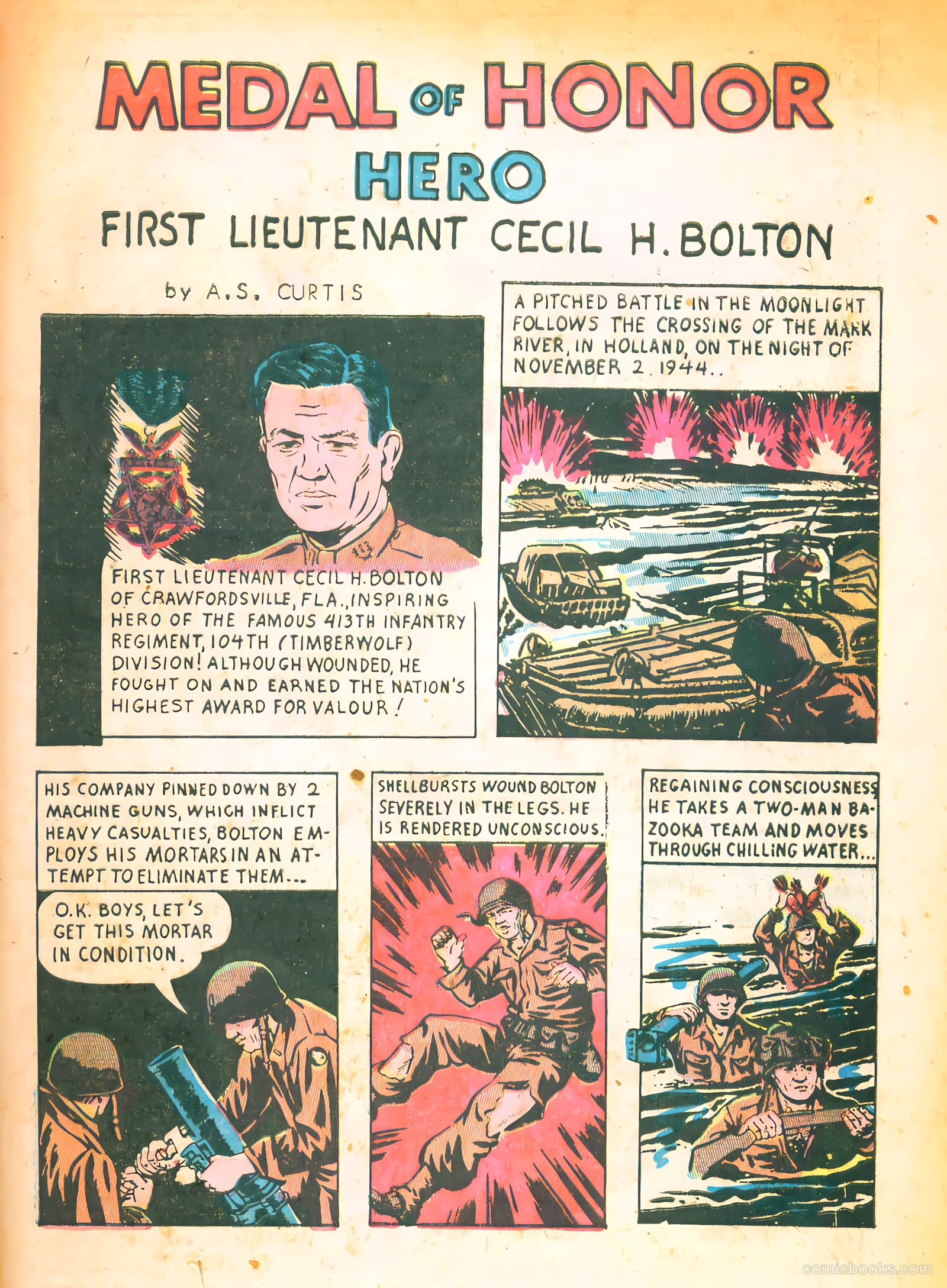 Medal of Honor Comics #1 — page 32 of 34